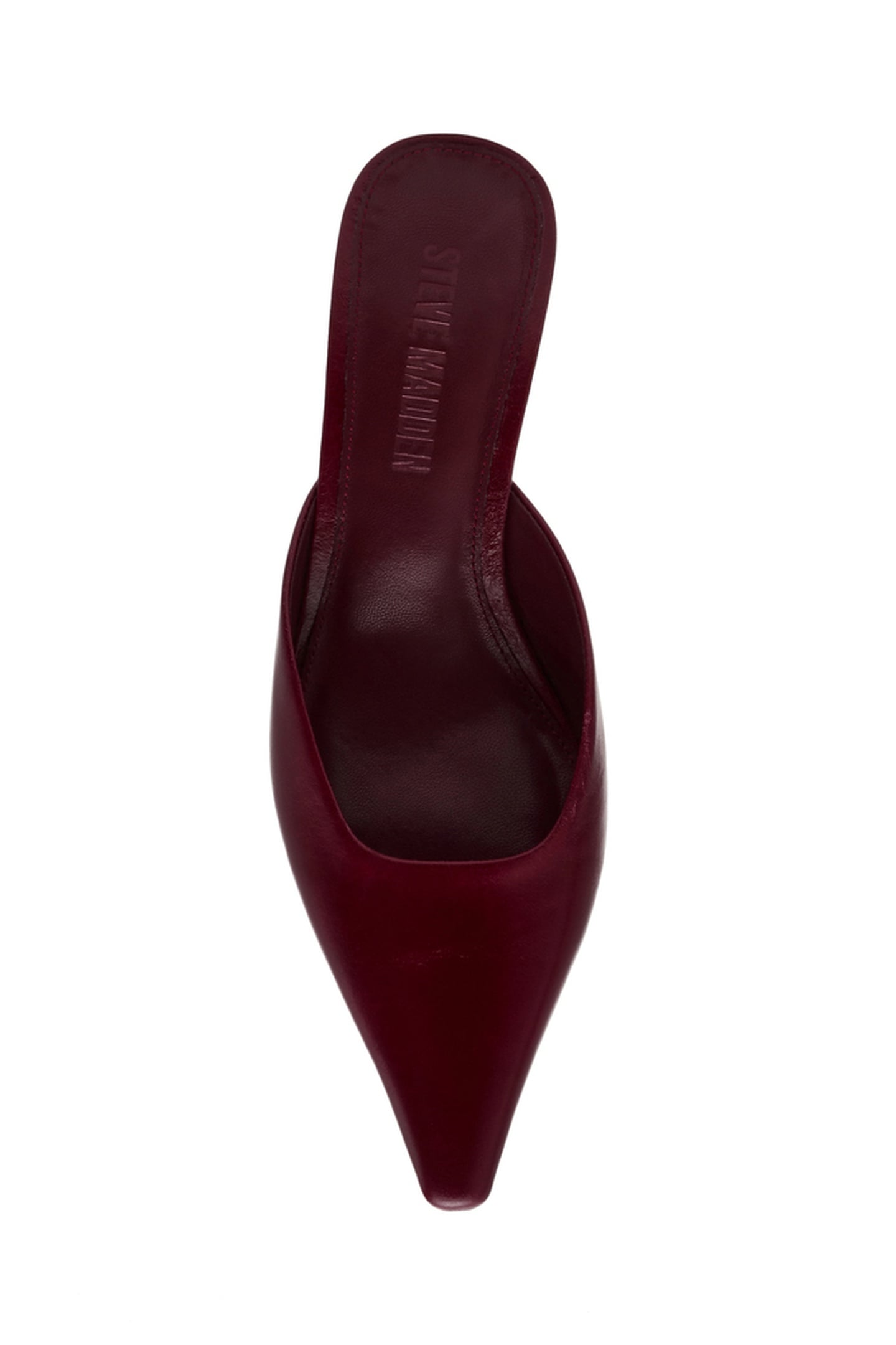 LISBETH MULES BURGUNDY LEATHER 6