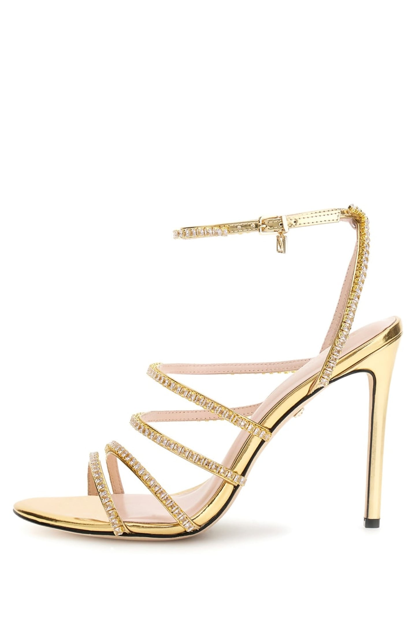 CRYSTAL SANDAL GOLD 1