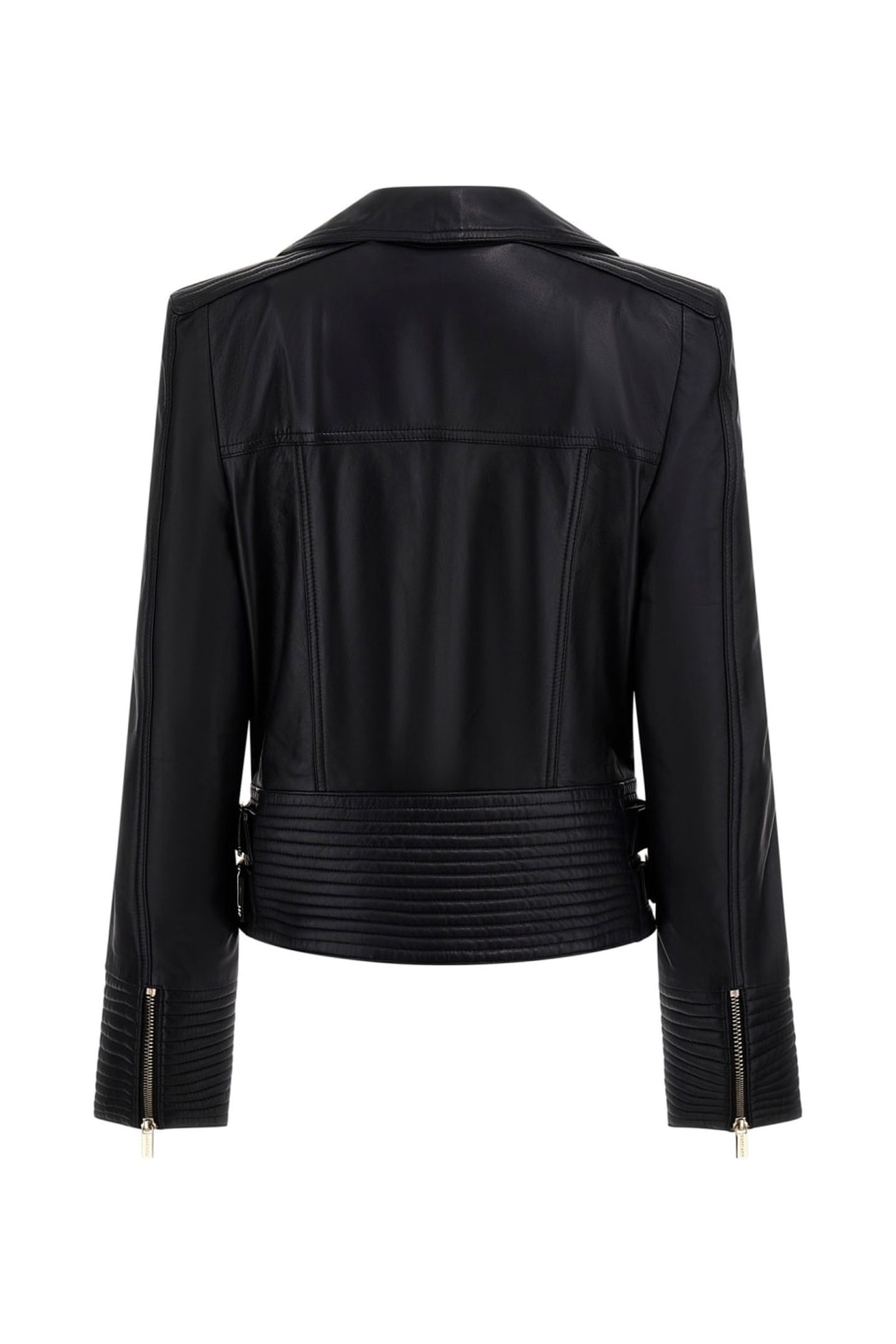 PEGGY LEATHER JACKET JET BLACK A996 4
