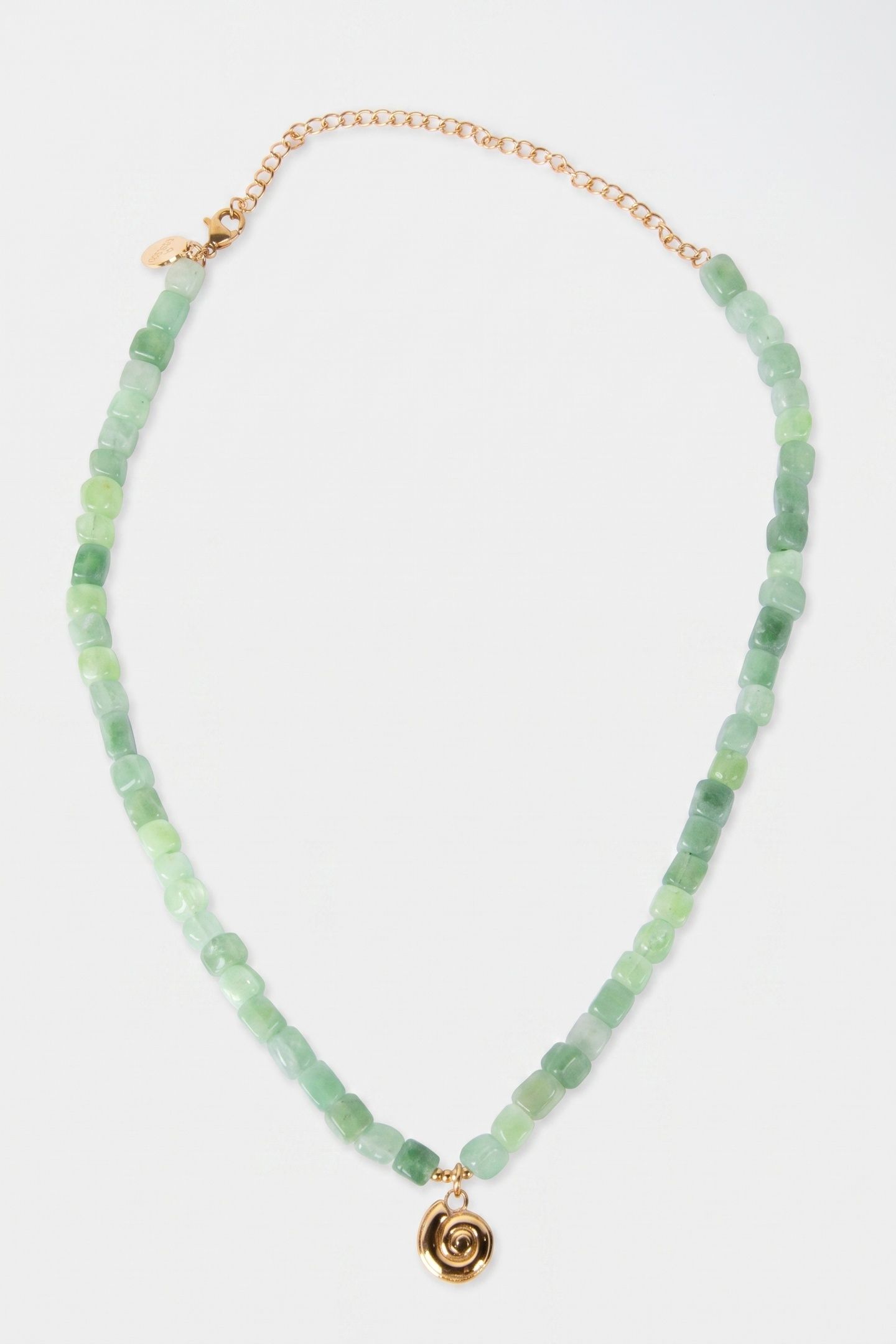 SUNDIAL SHELL JADE KETTE GOLD 2