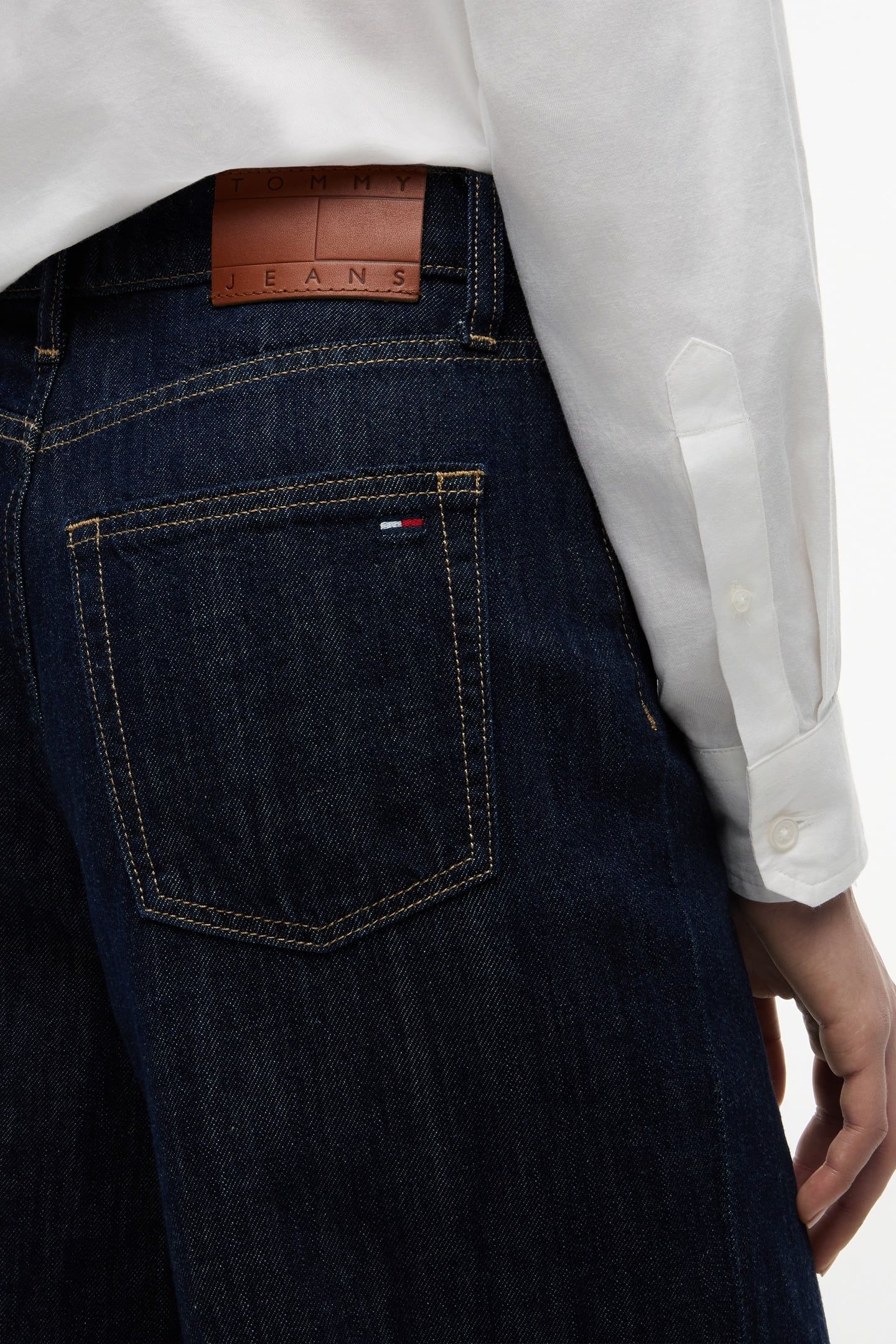 CLAIRE HIGH RISE WIDE DENIM DARK 5