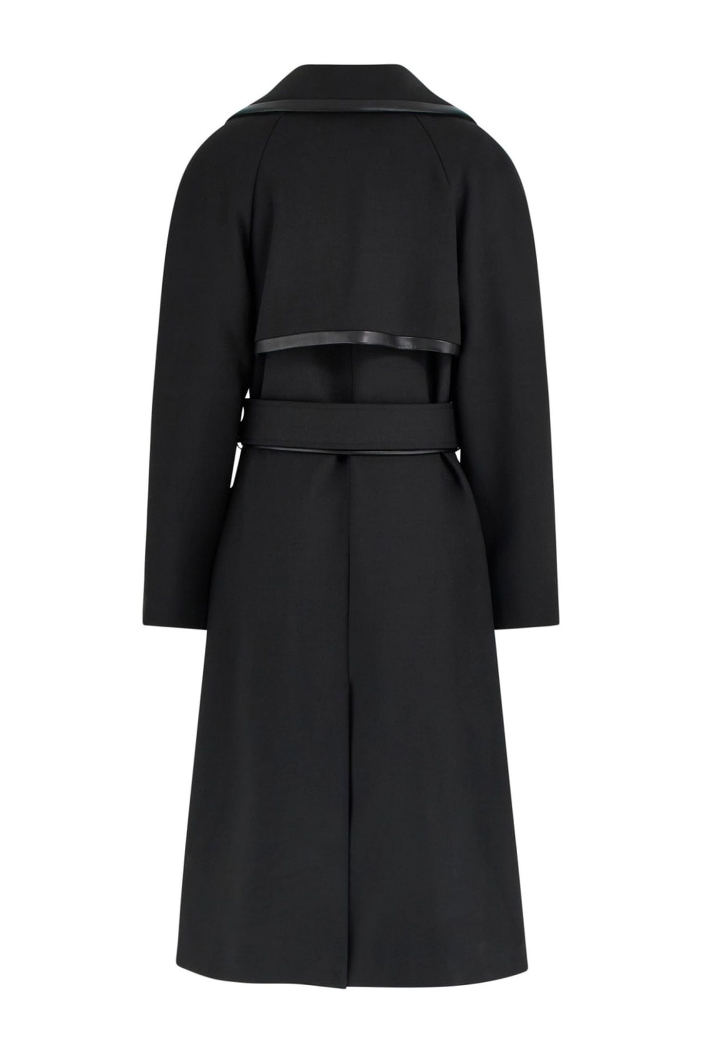 NATALIE LONG TRENCH JET BLACK MULTI 6