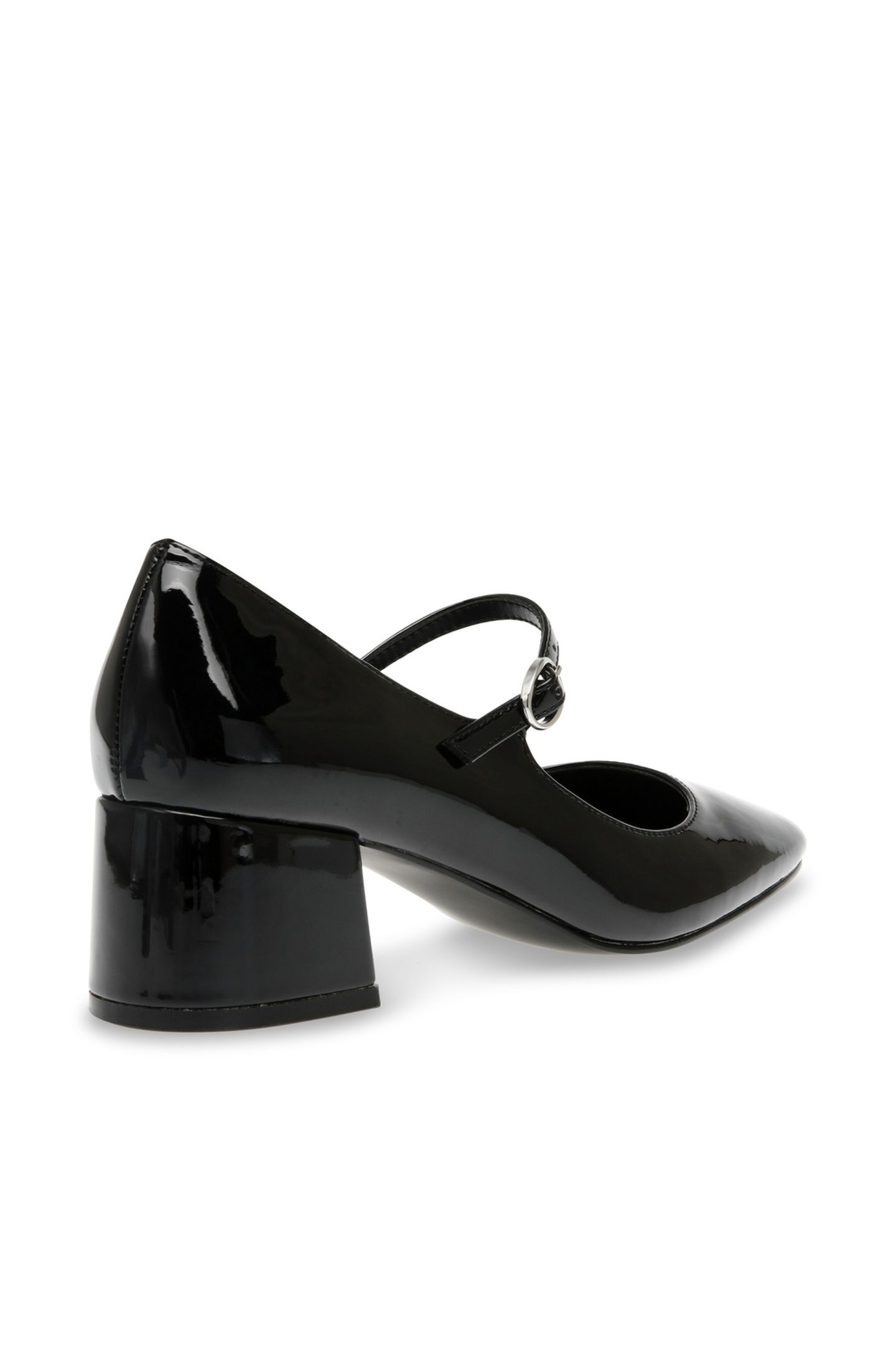 HAWKE SANDALS BLACK PATENT 3