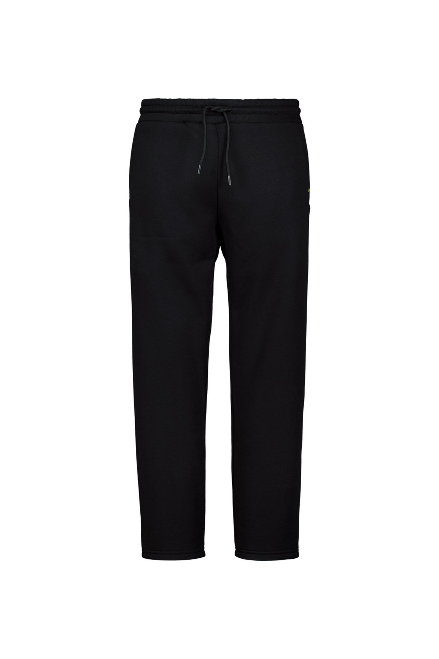 PANTS RELAX FIT BRUSHED INSIDE BLACK 4