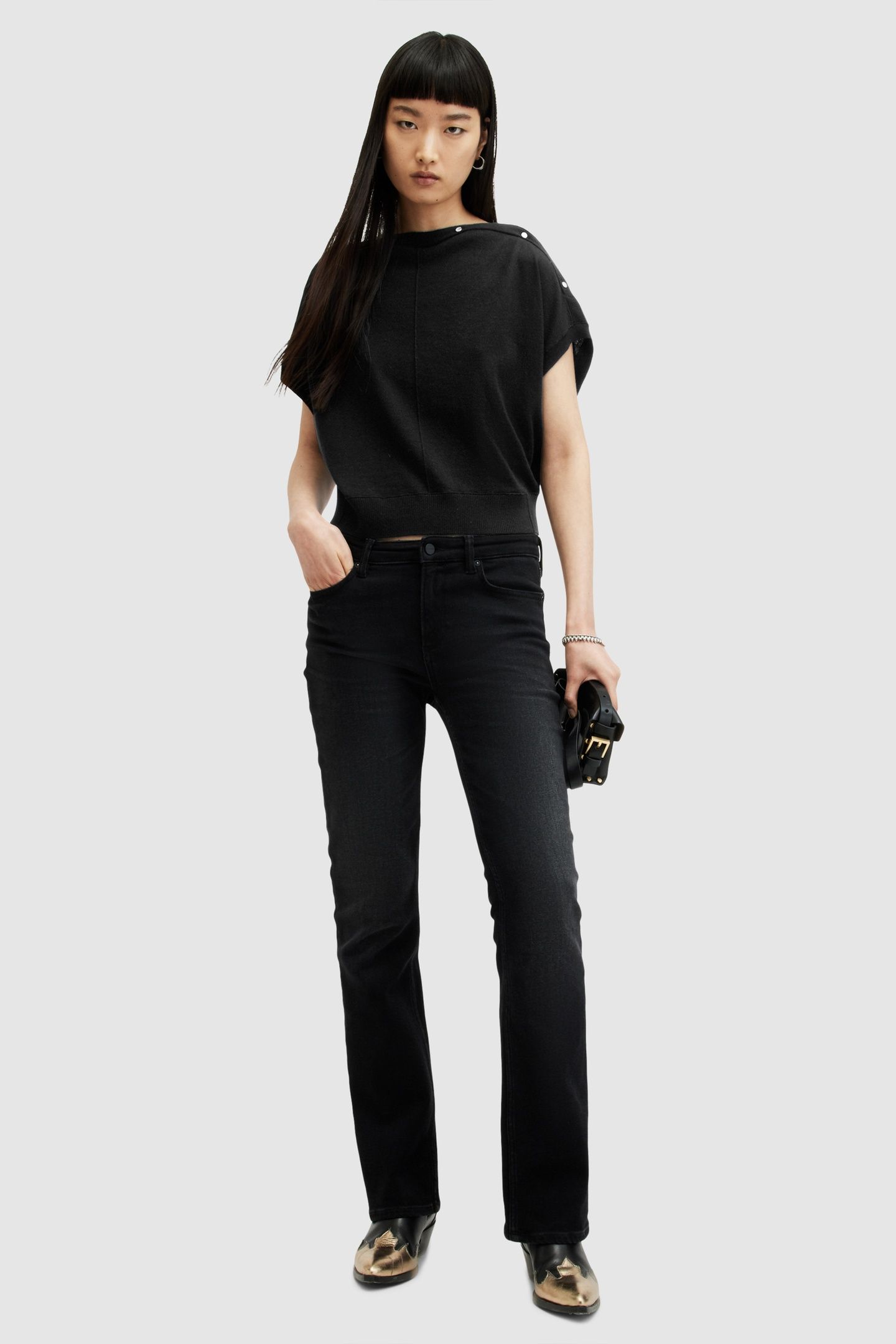 ELI SLEEVELESS TOP BLACK 1
