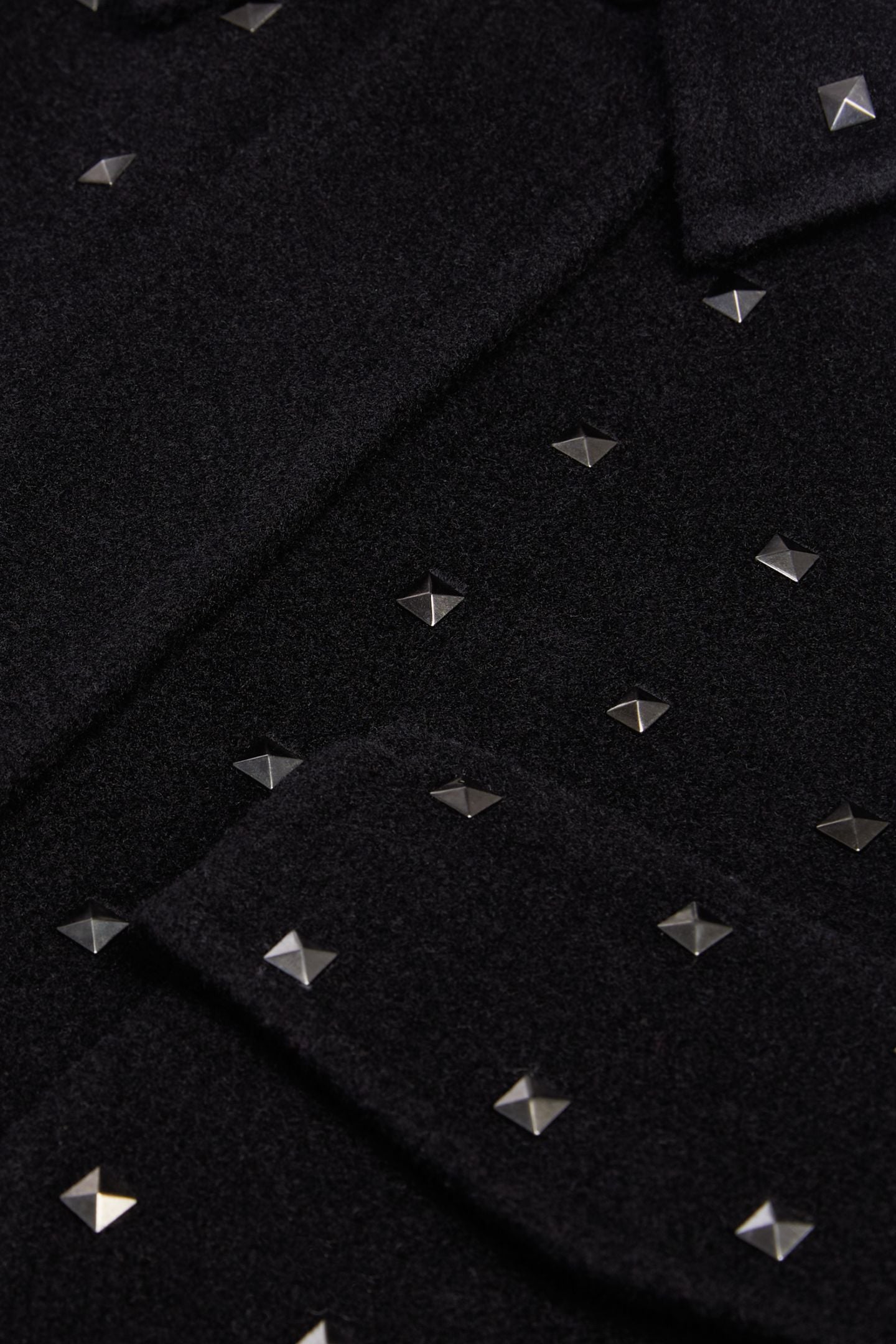 BLOUSON DOUBLE FACE DETAILS STUDS BLACK 5