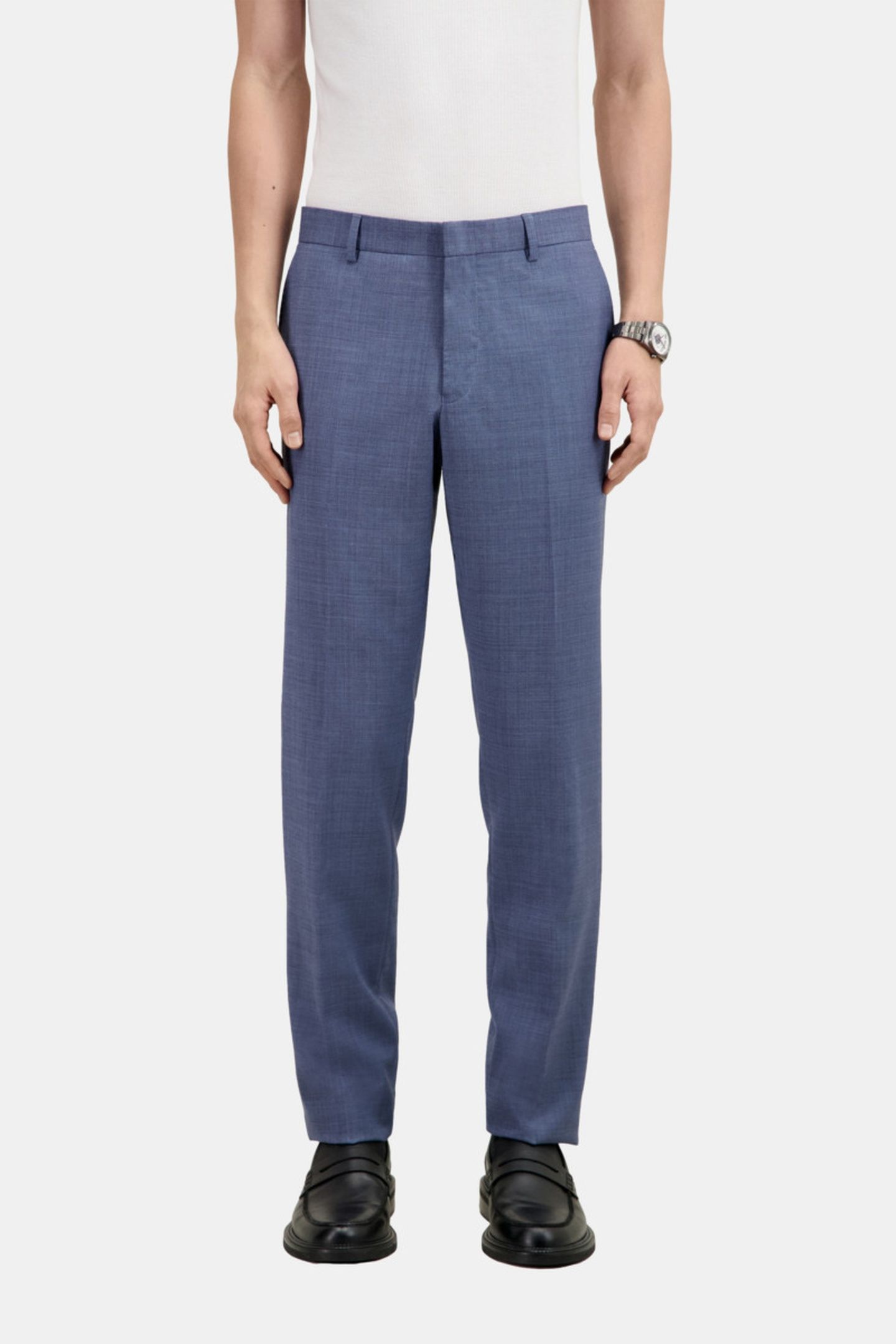 CLASSIC SUIT TROUSERS BLUE 1