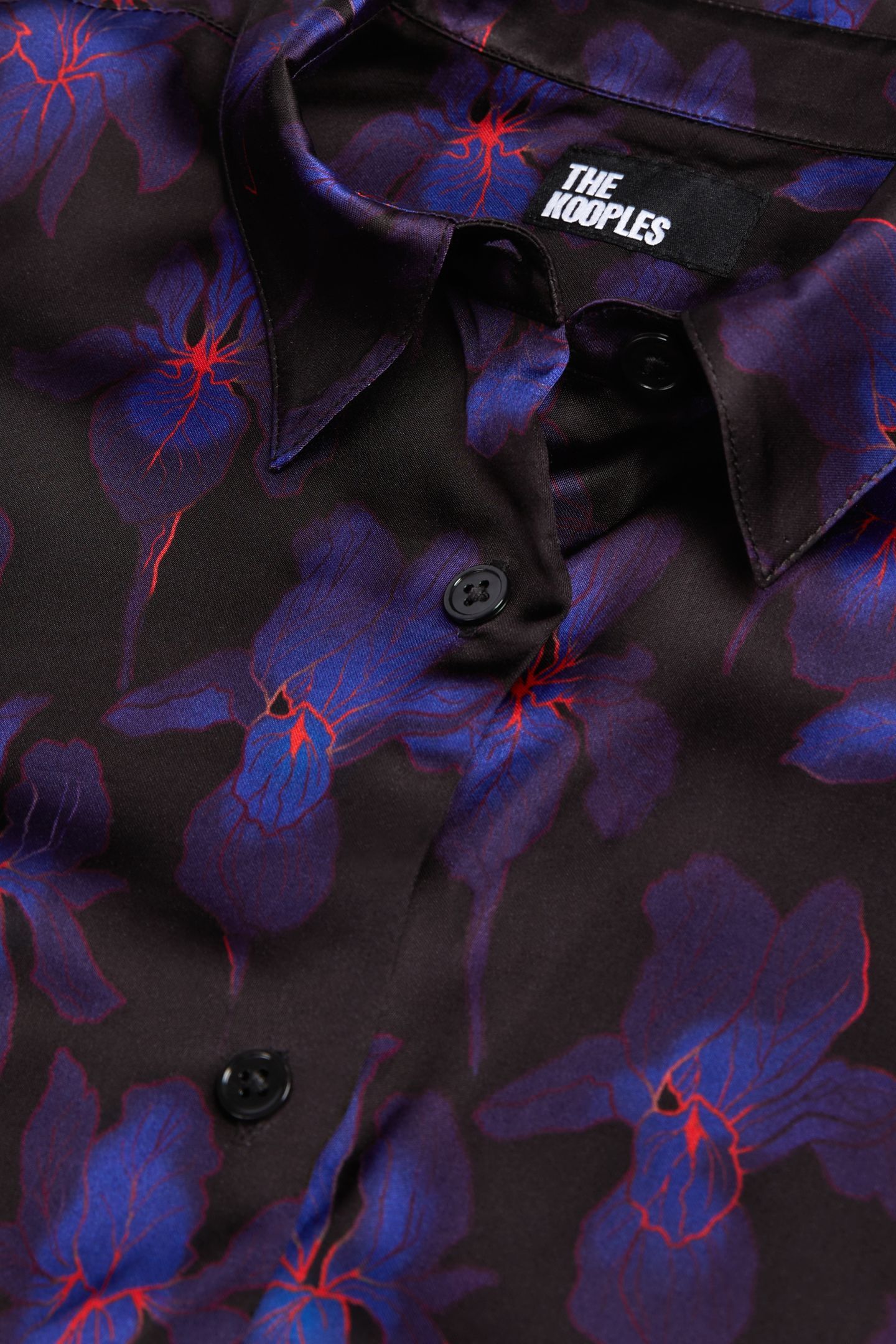 PRINTED LONG-SLEEVED SHIRT BLACK/LIGHTPINK/BLUE 7