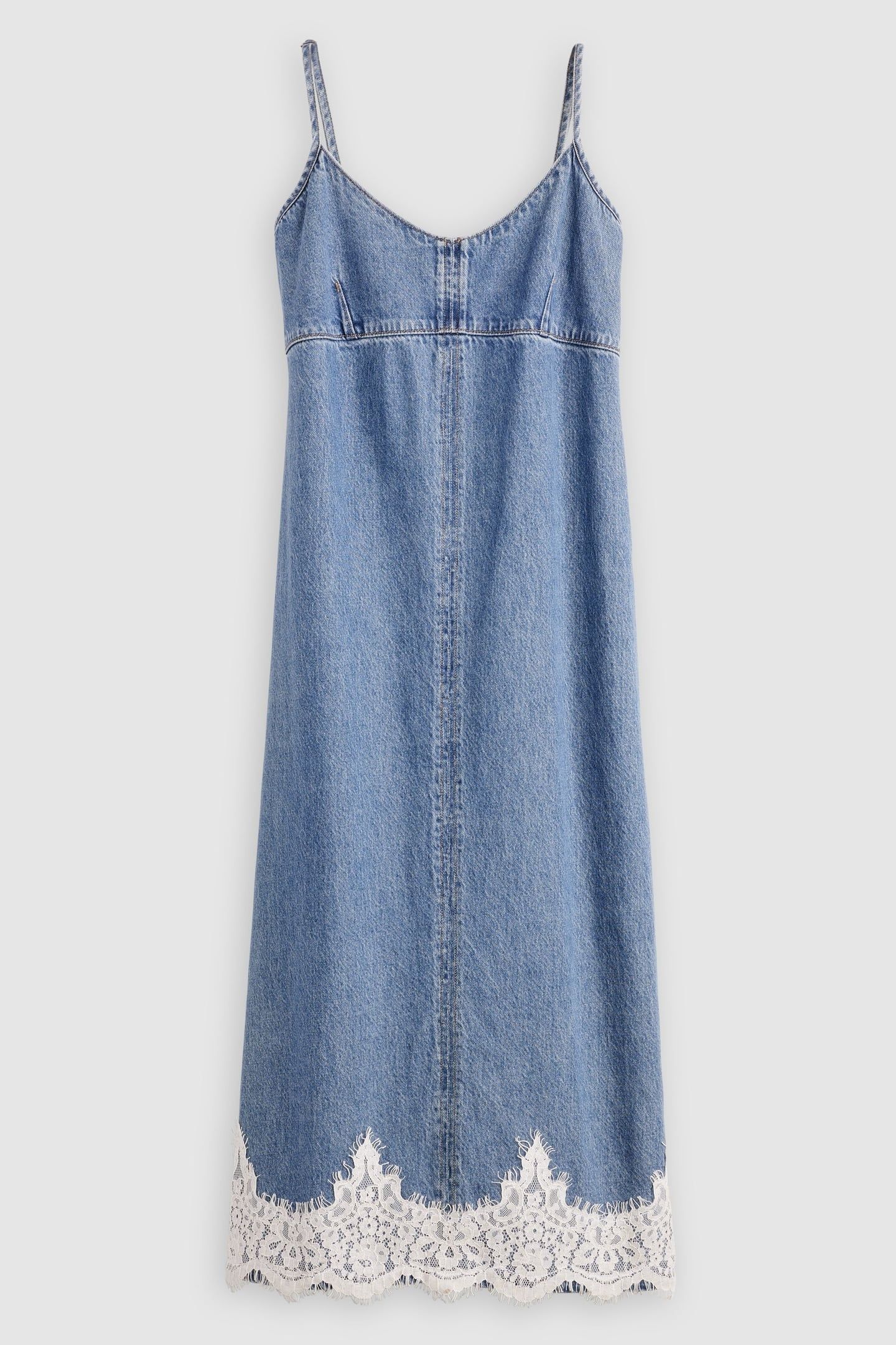 90'S DENIM SLIP DRESS 4