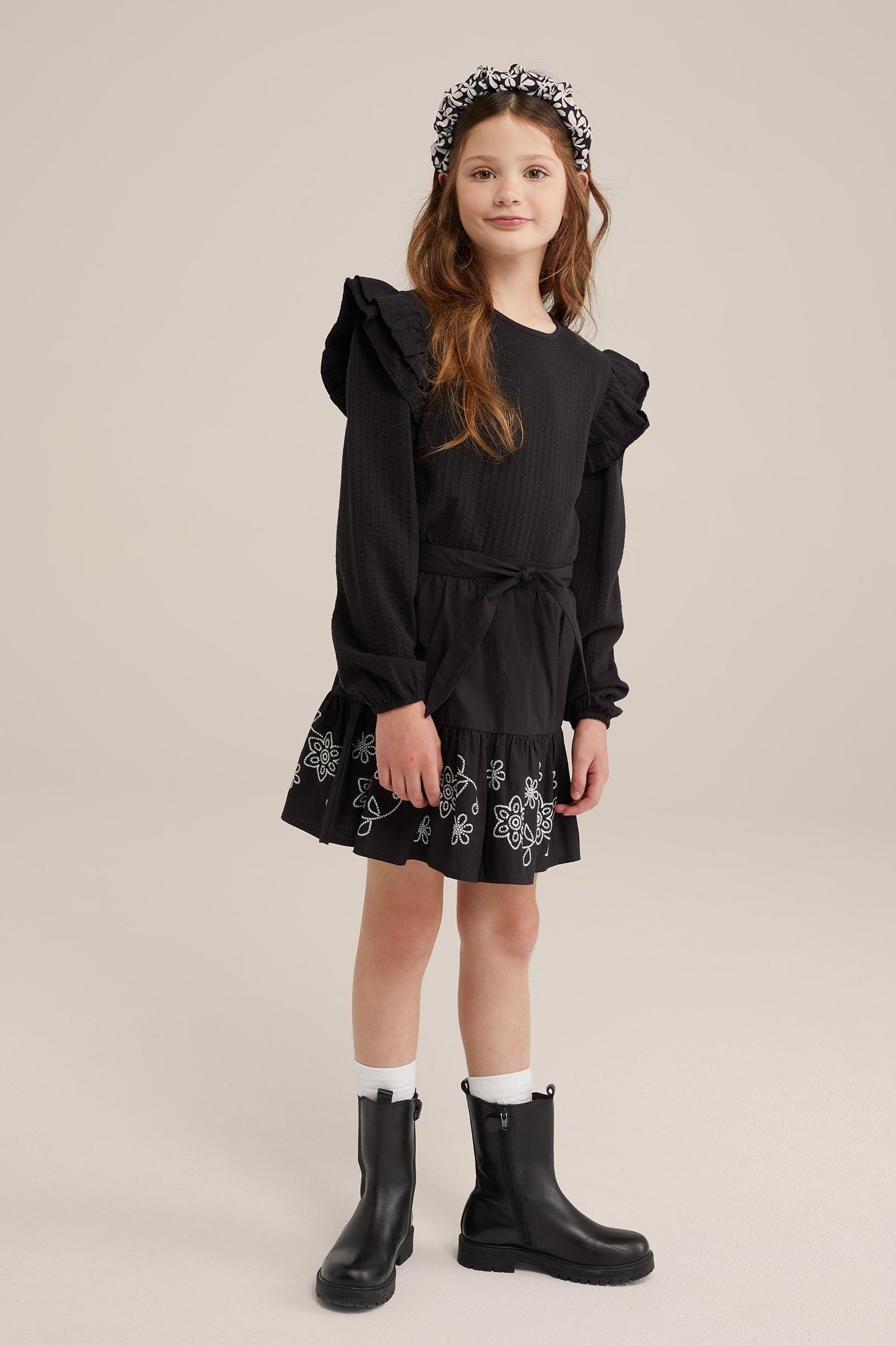 SKIRT MINI LENGTH BLACK 2