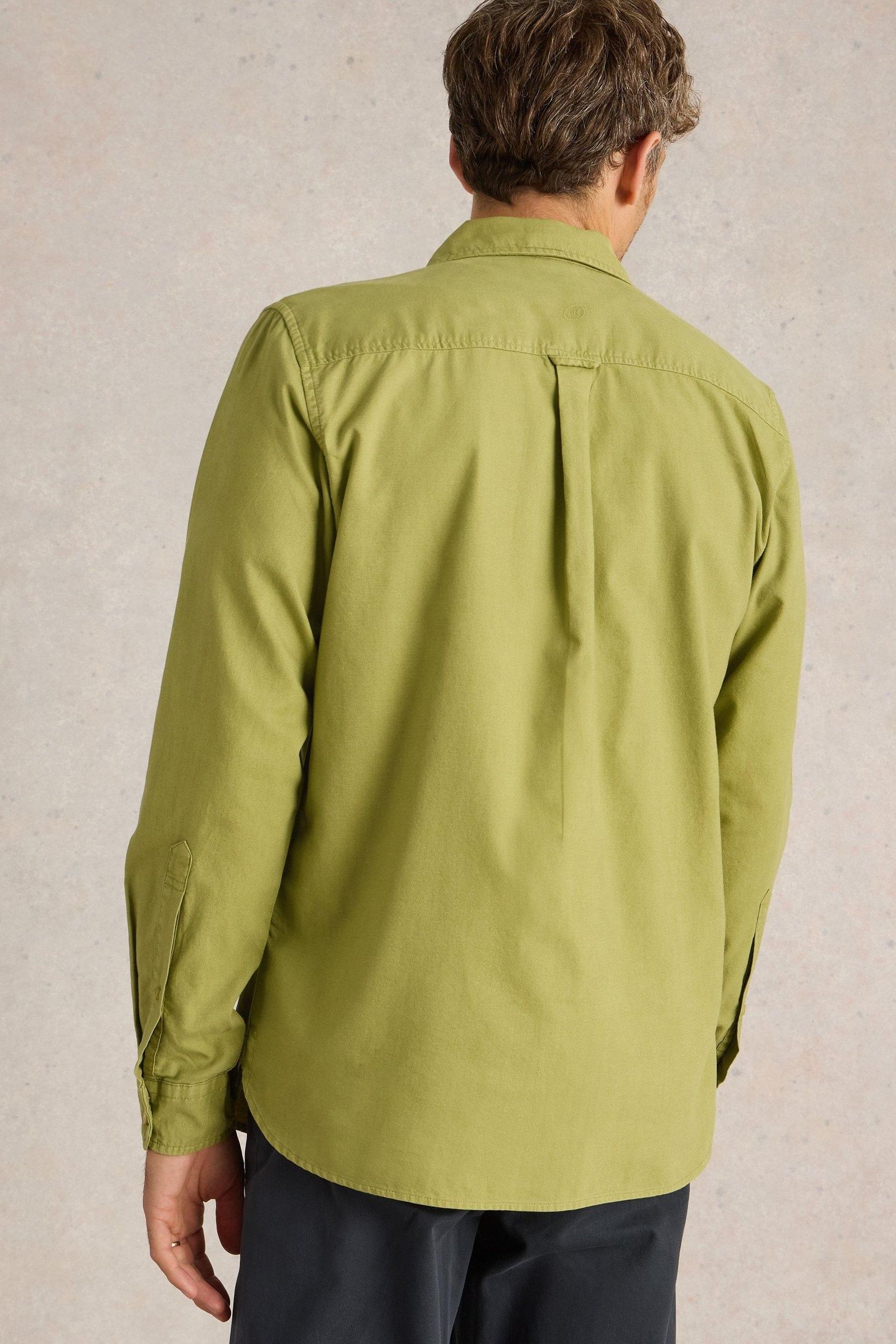 BRUTON OXFORD SHIRT LIGHT GREEN 2