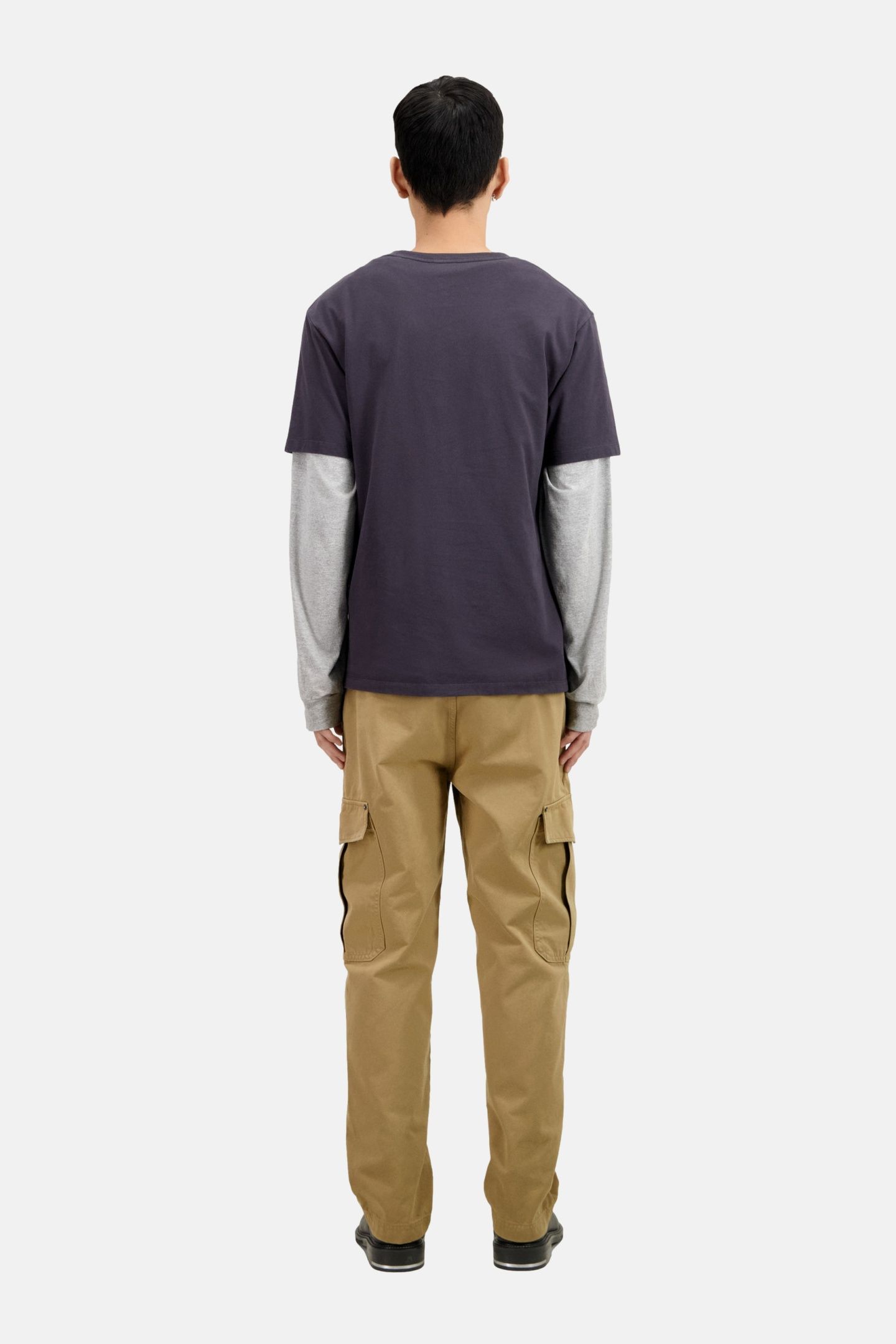 T-SHIRT WITH VINTAGE PRINT ON THE FRONT CARBONE 3