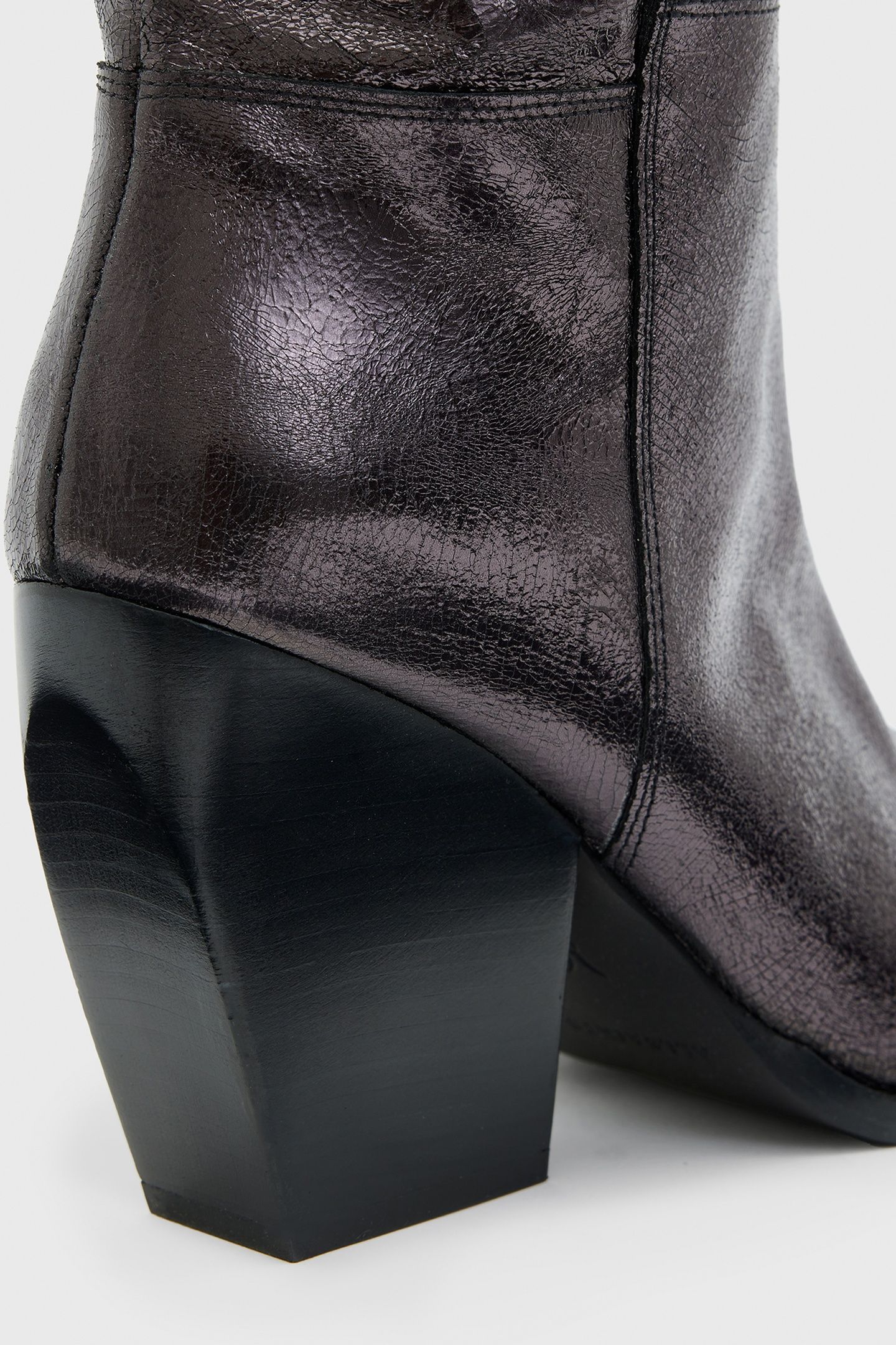 REINA CRINKLE BOOT GUNMETAL GREY 4