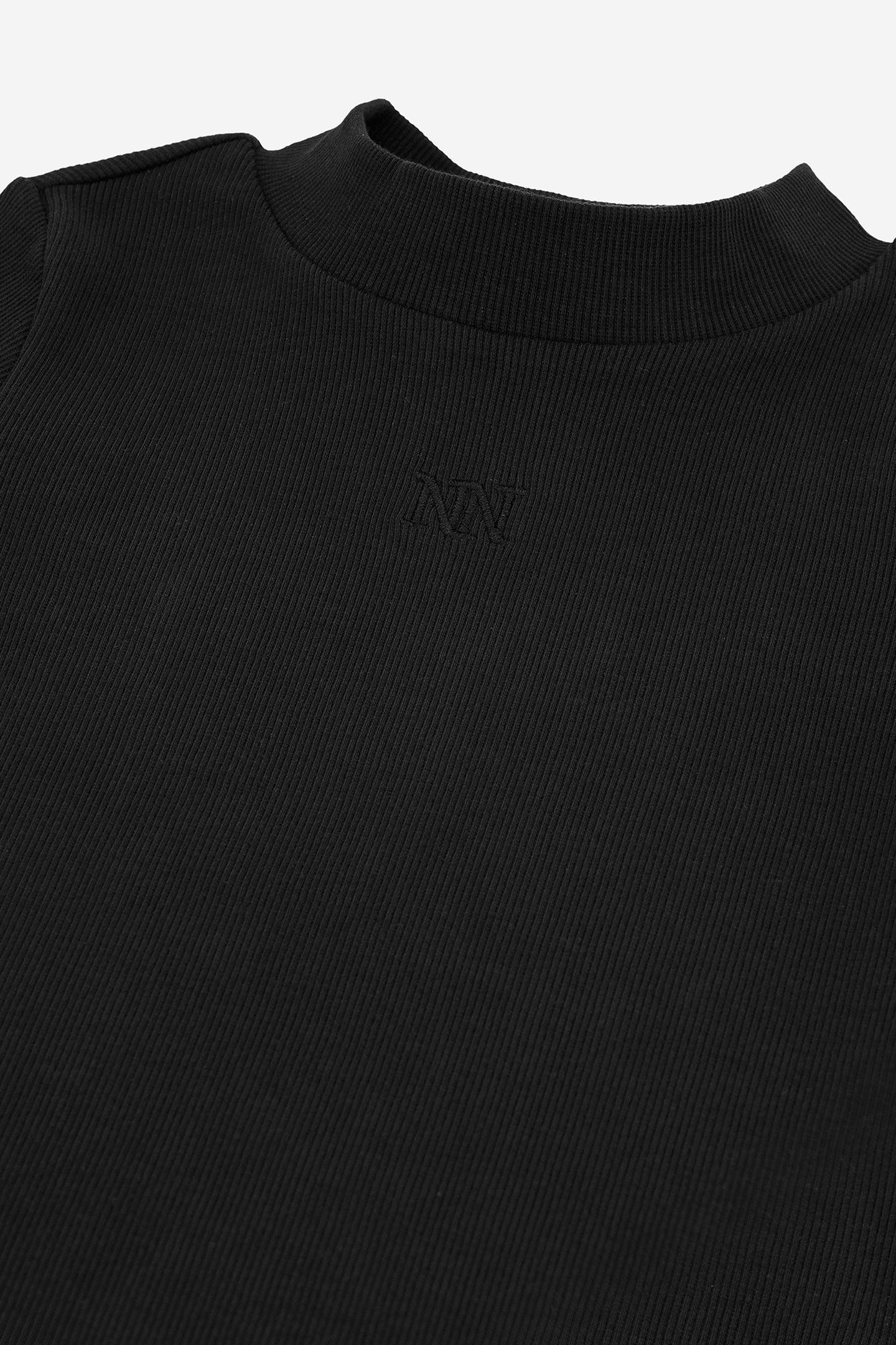 LUCI RIB TOP BLACK 3