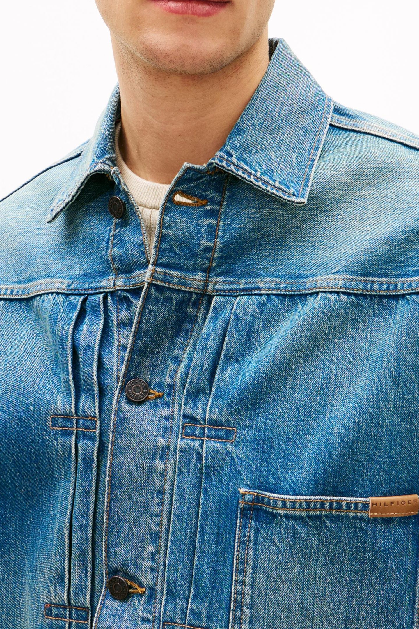 TRUCKER JACKET TYPE 1 MARIO BLUE 5