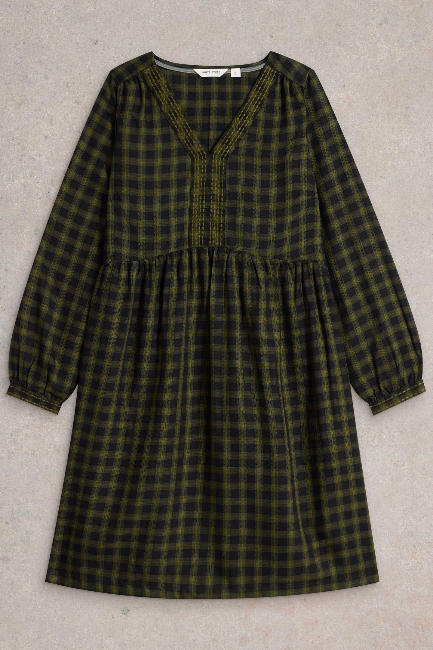 PENELOPE DRESS GREEN MULTI 5