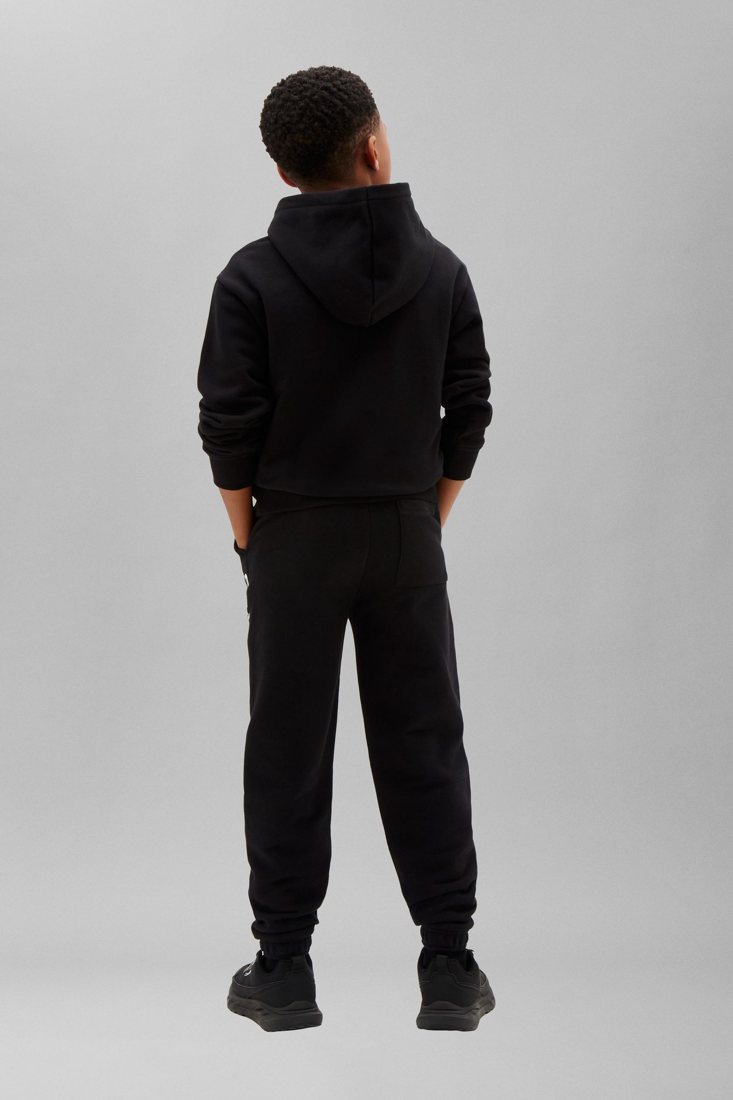 BOYS GRAPHIC RELAXED PANT BLACK 2