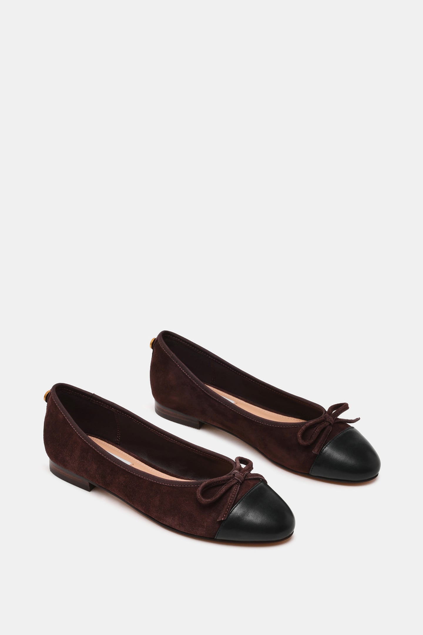 ELLISON FLAT SHOES GROUND COFFEE SUEDE 2