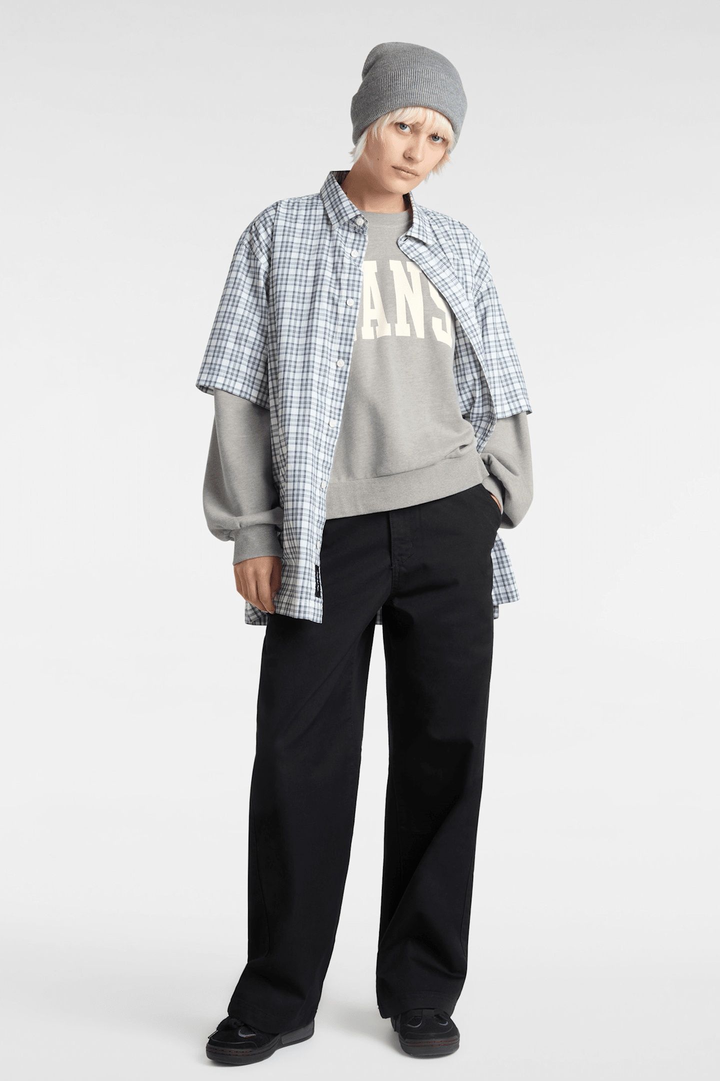 STADIUM LOOSE CREW GREY 2
