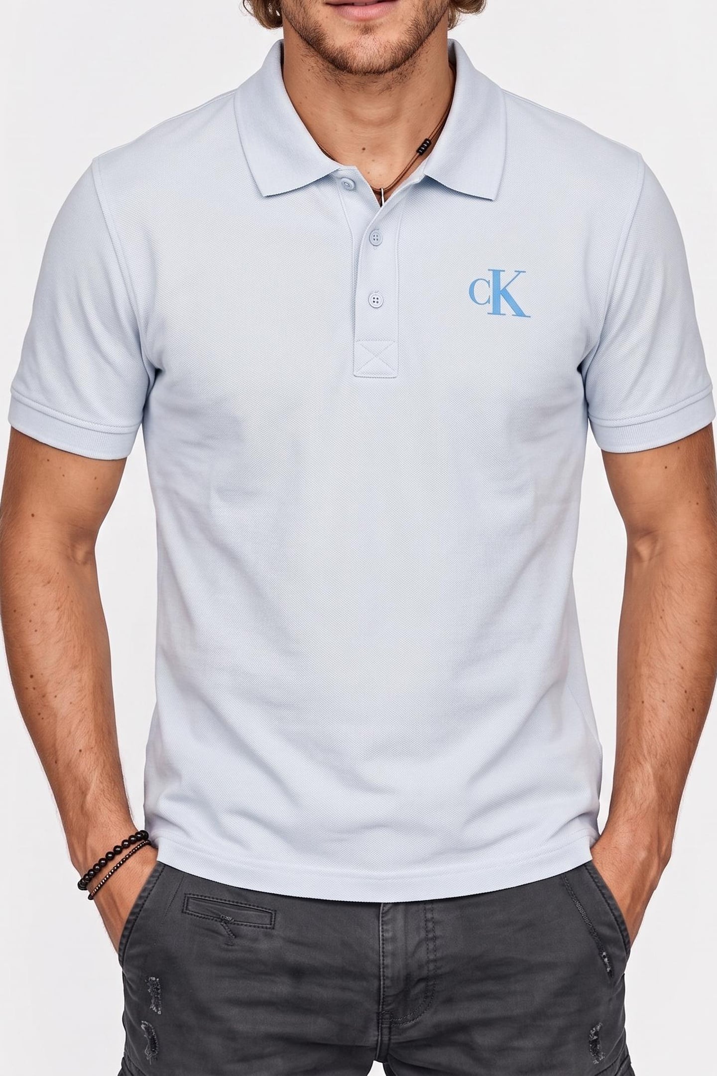 SHORT SLEEVE EASY MONOLOGO CASUAL TEE PLEIN AIR 1