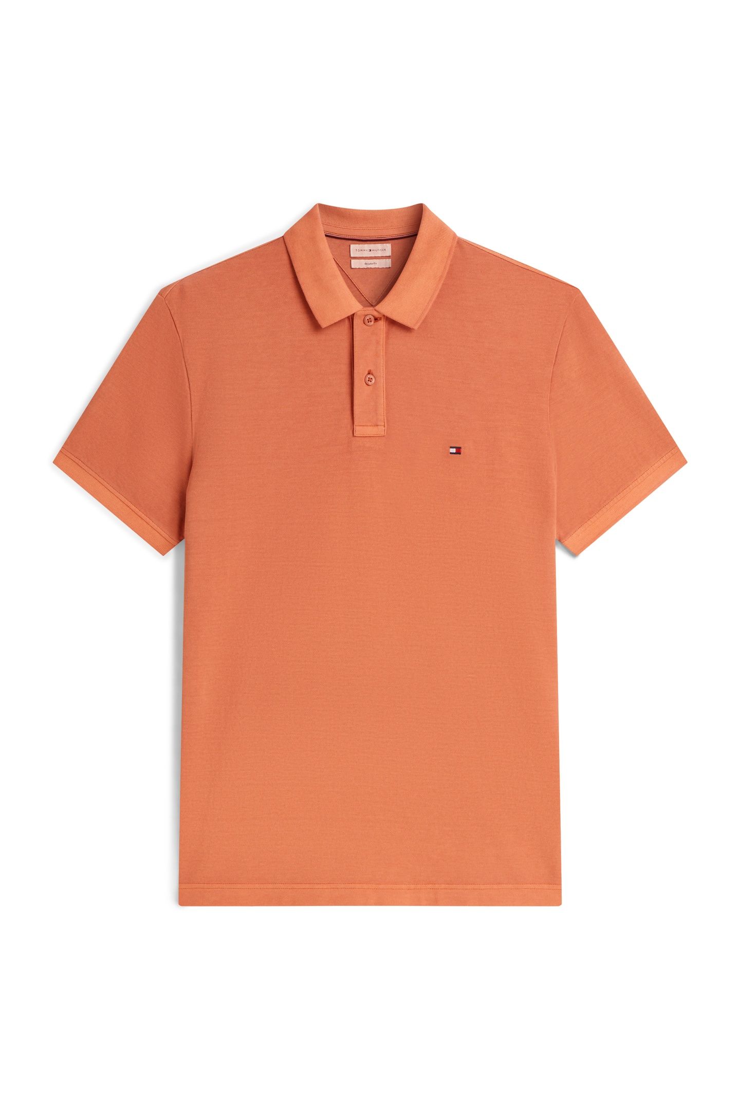 GARMENT DYE REGULAR POLO RUSTY OCHRE 5