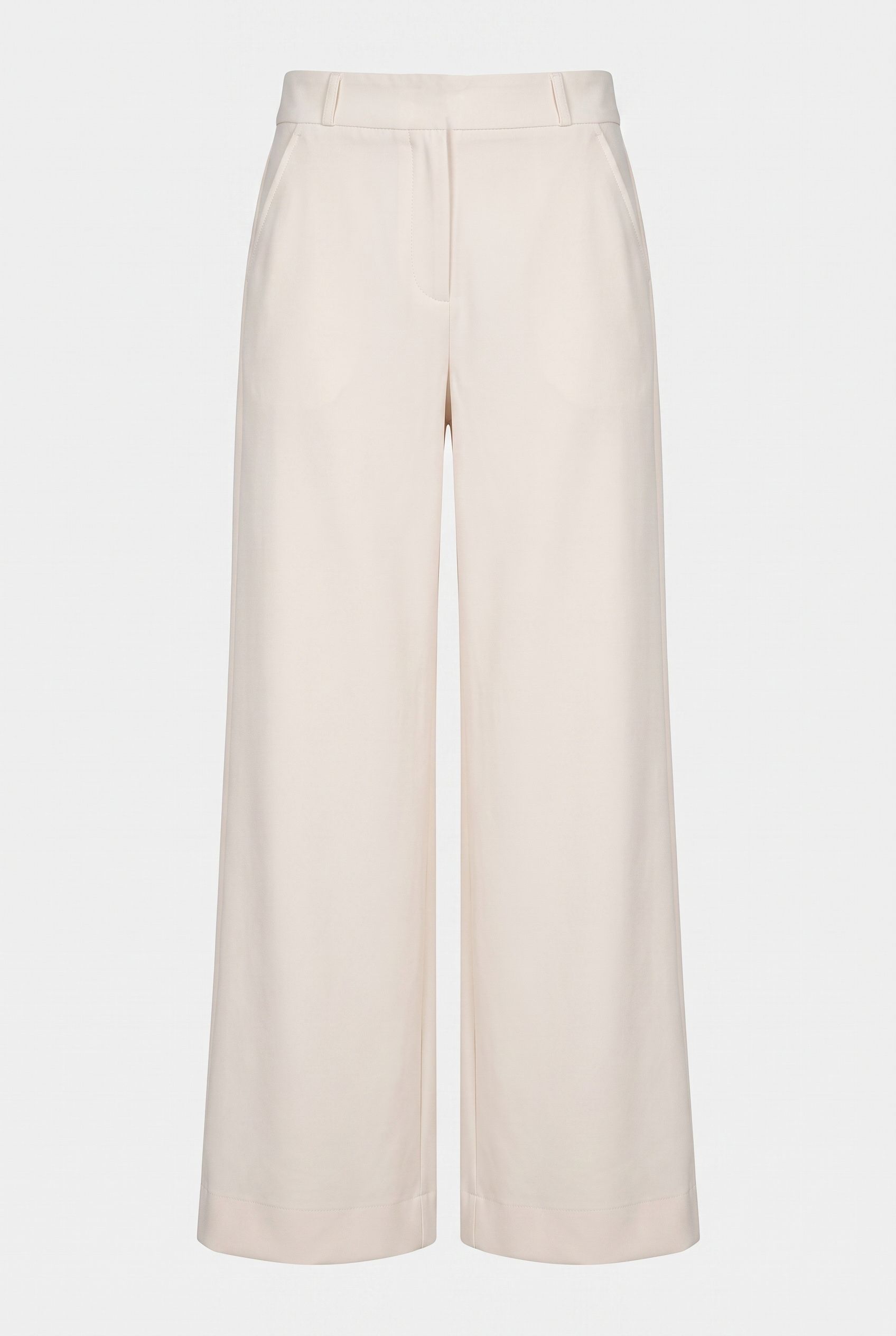 LEXIE BONDED TROUSERS ECRU 3