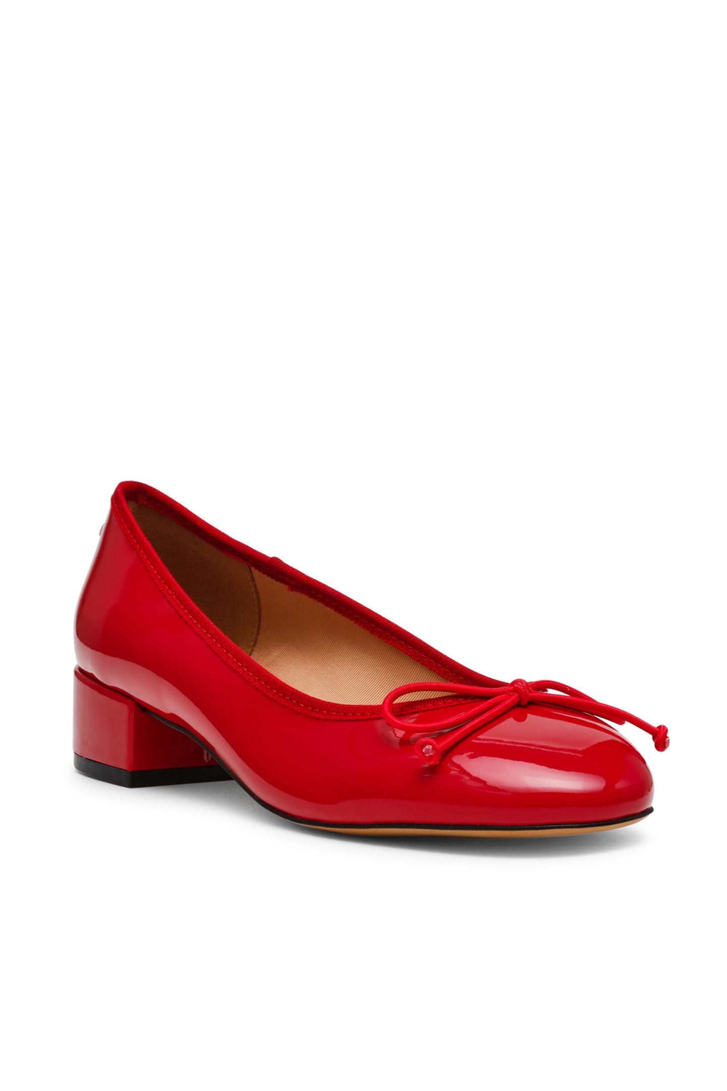 CHERISH FLAT SHOES RED PATENT 2