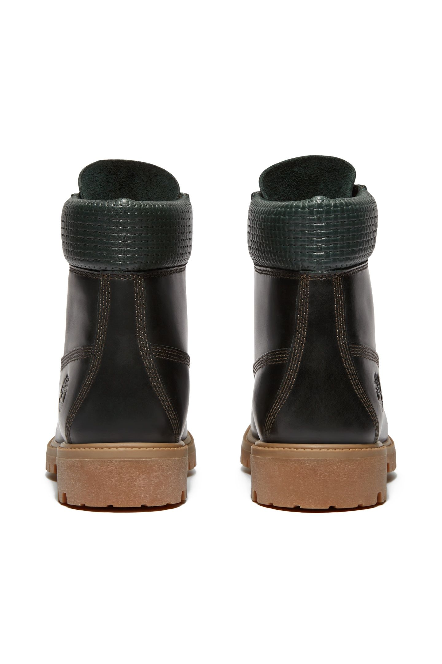 PREMIUM 6 INCH LACE UP WATERPROOF BOOT DARK GREEN FULL GRAIN 6