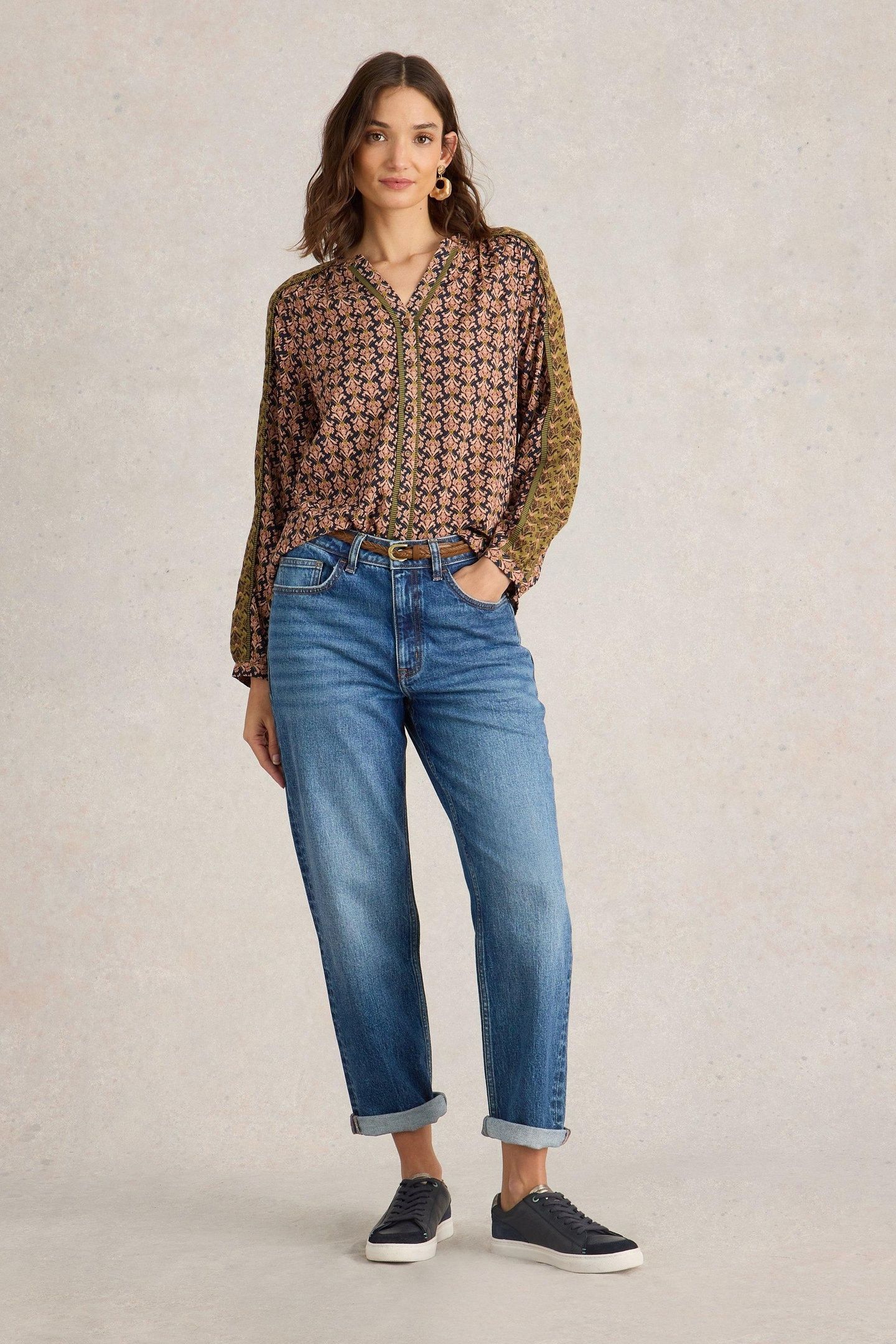 CHARLIE STRAIGHT JEAN DARK DENIM 1