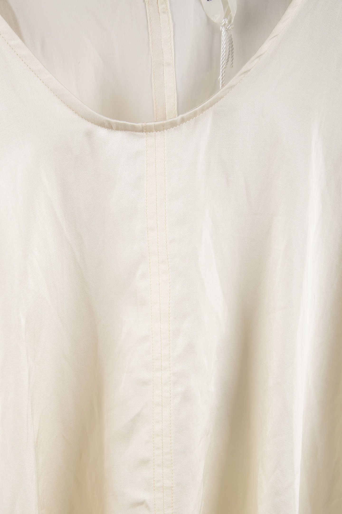 GARGANA GATHERED SLEEVE TOP BEIGE 4