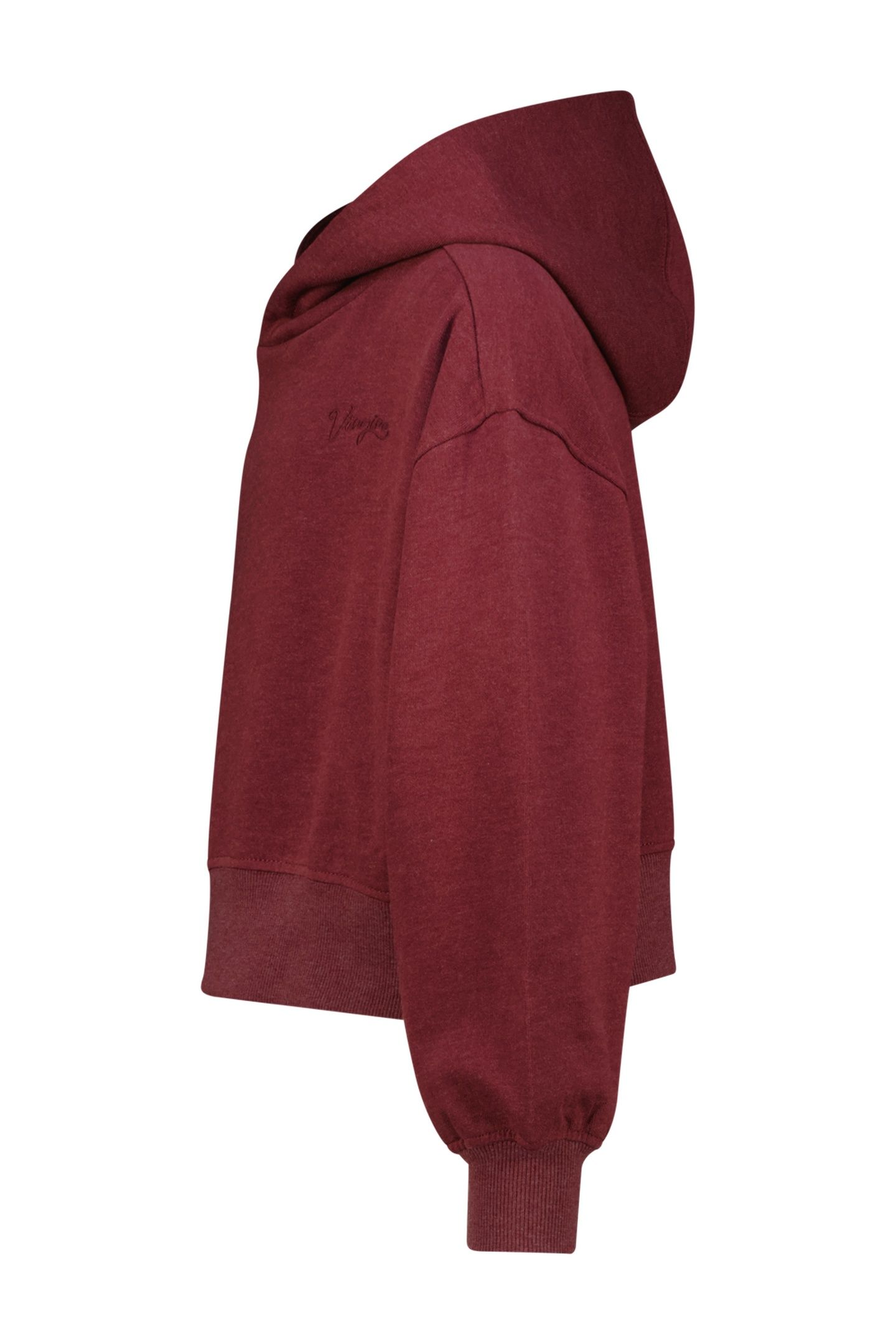 GIRLS NISANNE HOODY BURGUNDY RED 2