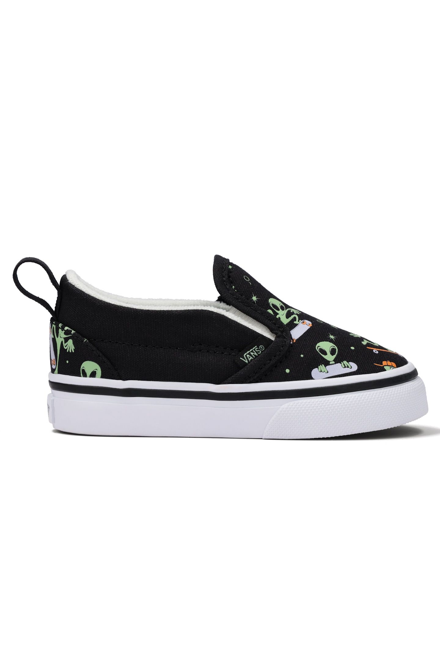 TODDLER SLIP-ON V BLACK 1