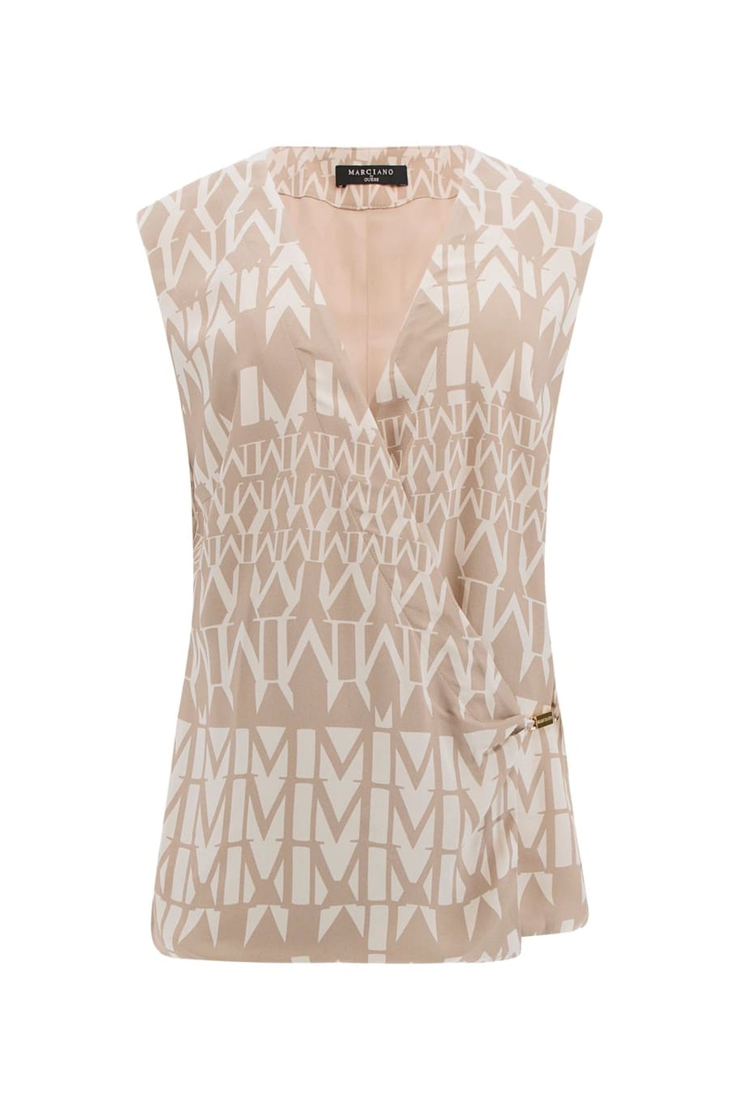 BRITNEY WRAP W/ CHAI GEOMETRIC MONOGRAM B 4