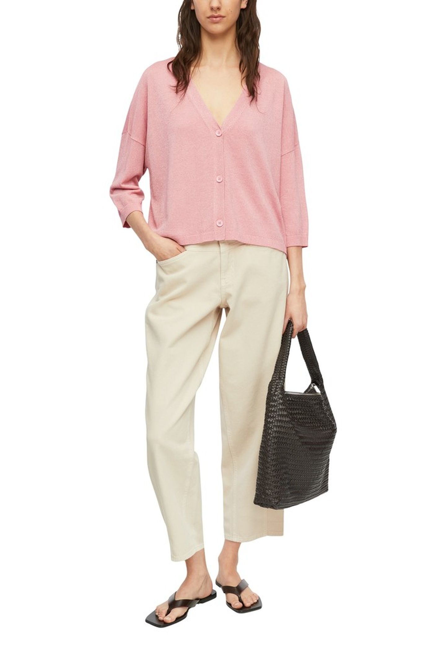 COMMA CARDIGAN PINK 3