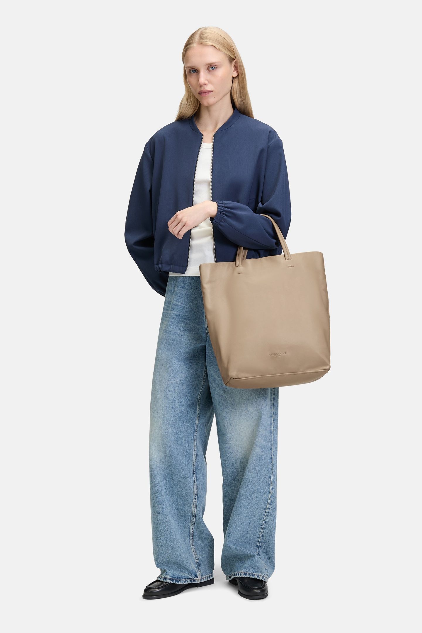 TOTE LARGE BEIGE 1