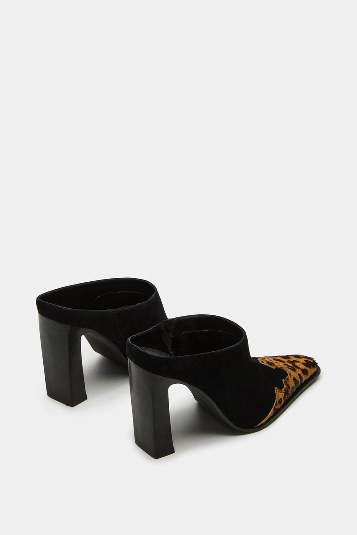 HOUSTON-H MULES BLACK SUEDE 3