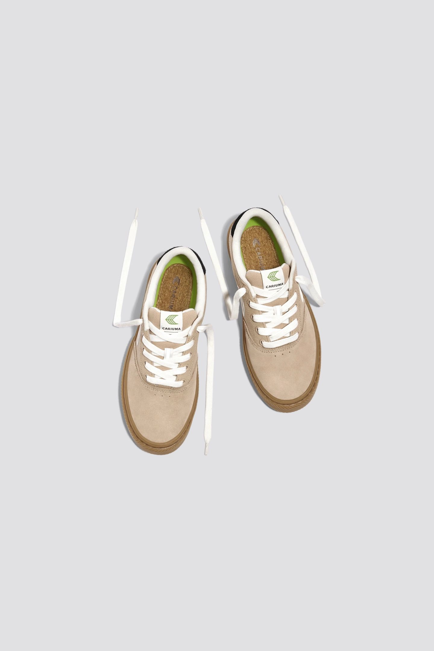 NAIOCA PRO SUEDE AND CANVAS STRIPE DESERT TAUPE 4