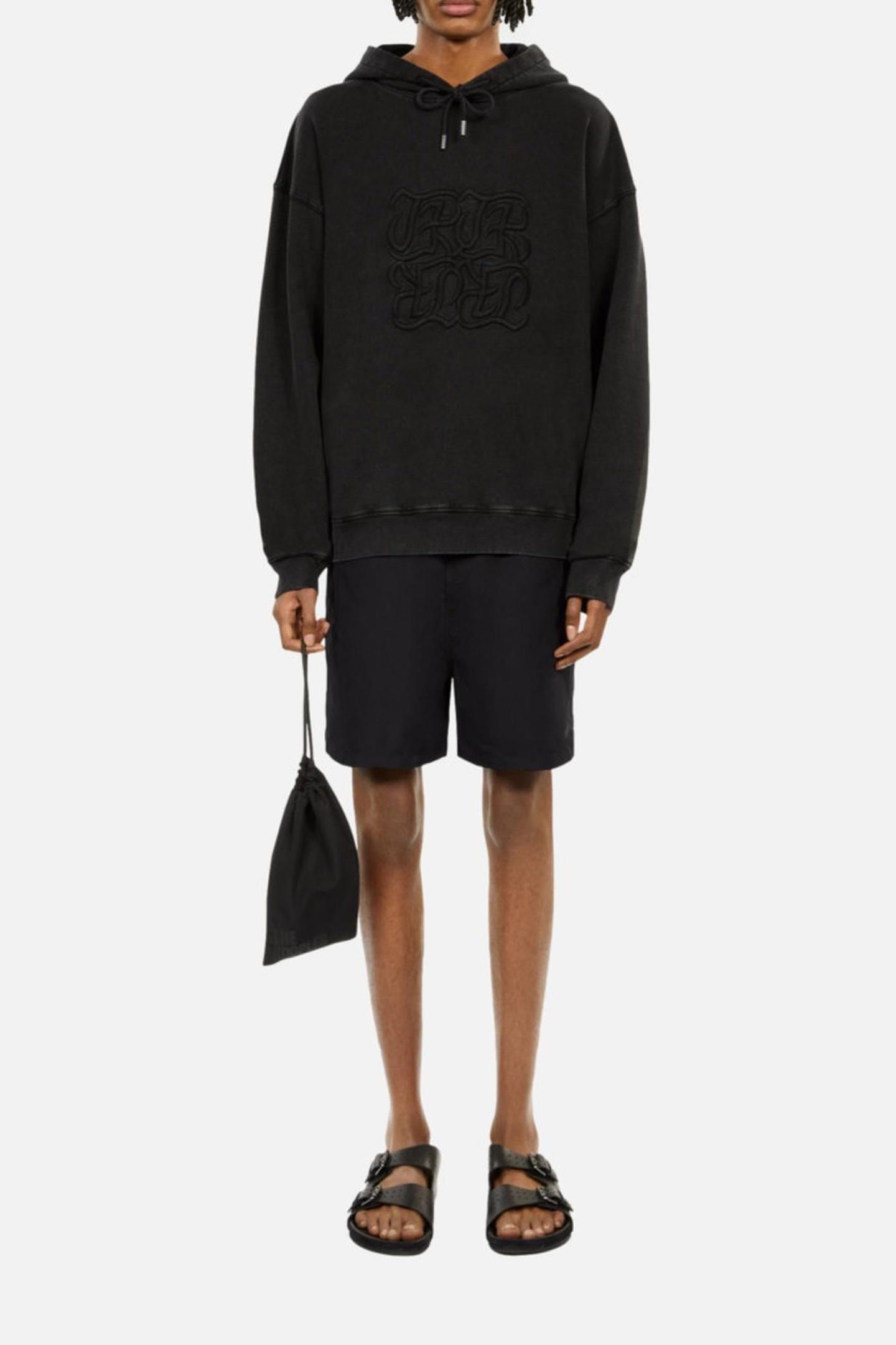 TK ACID EMBROIDERED SWEATSHIRT BLACK WASHED 1