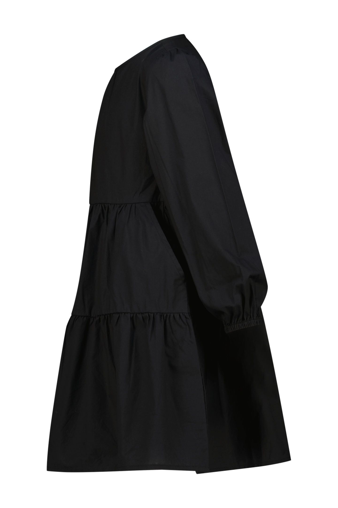 GIRLS PIPPA MIDI DRESS DEEP BLACK 2
