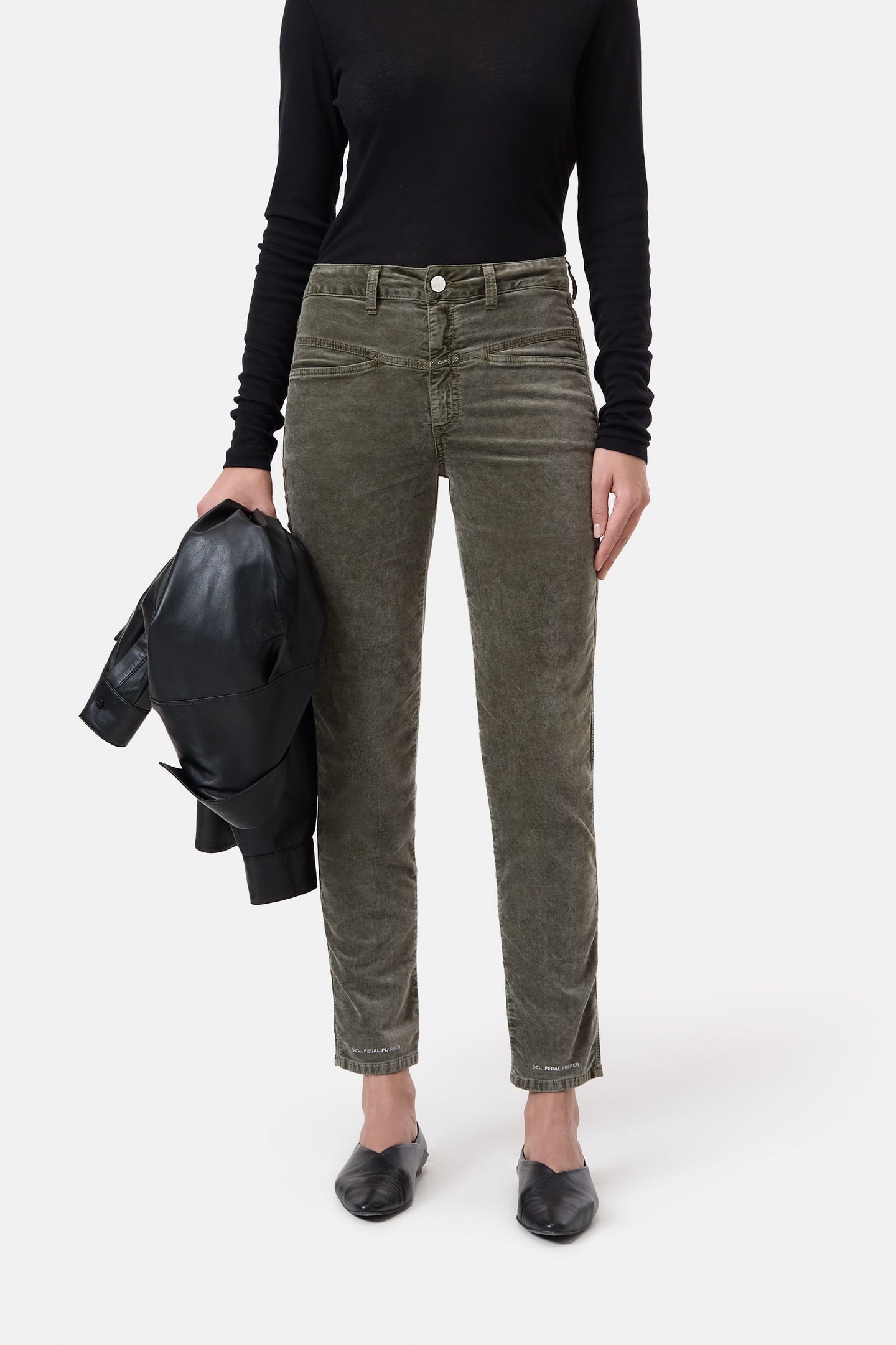 PEDAL PUSHER PANTS VER GREEN 1