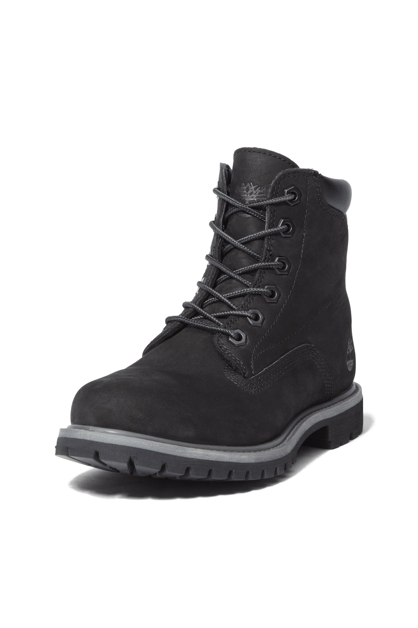WATERVILLE 6 INCH LACE UP WATERPROOF BOOT BLACK 5