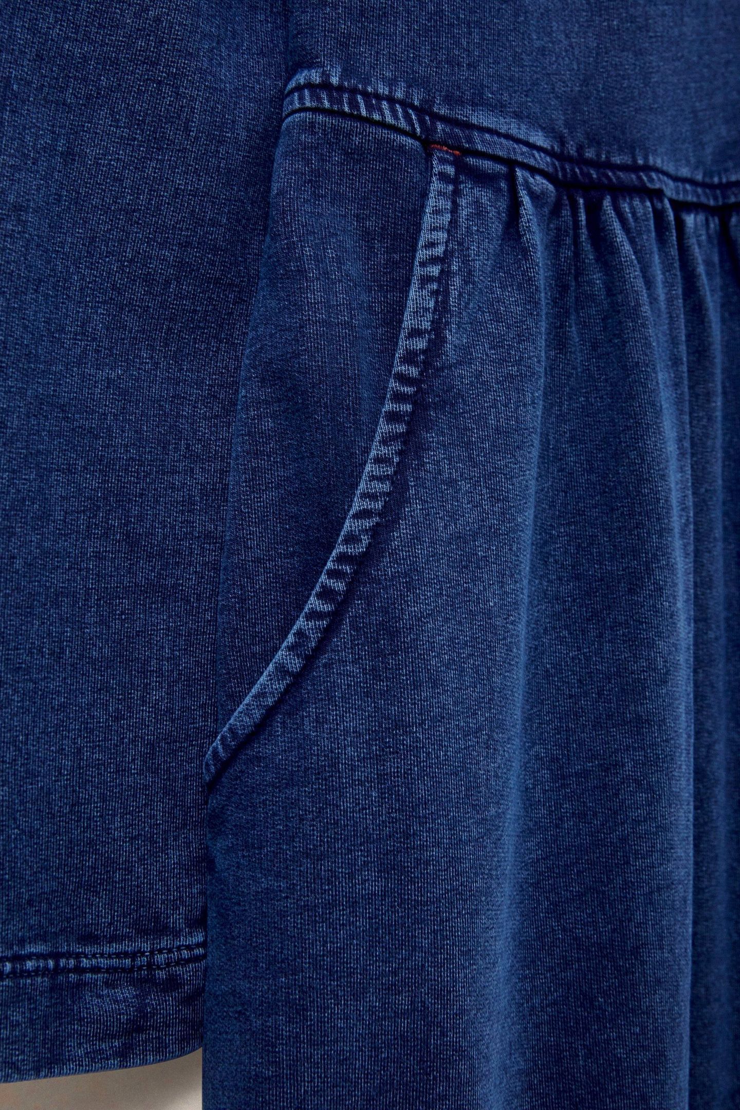 MARSIA DENIM JERSEY DRESS MID DENIM 7