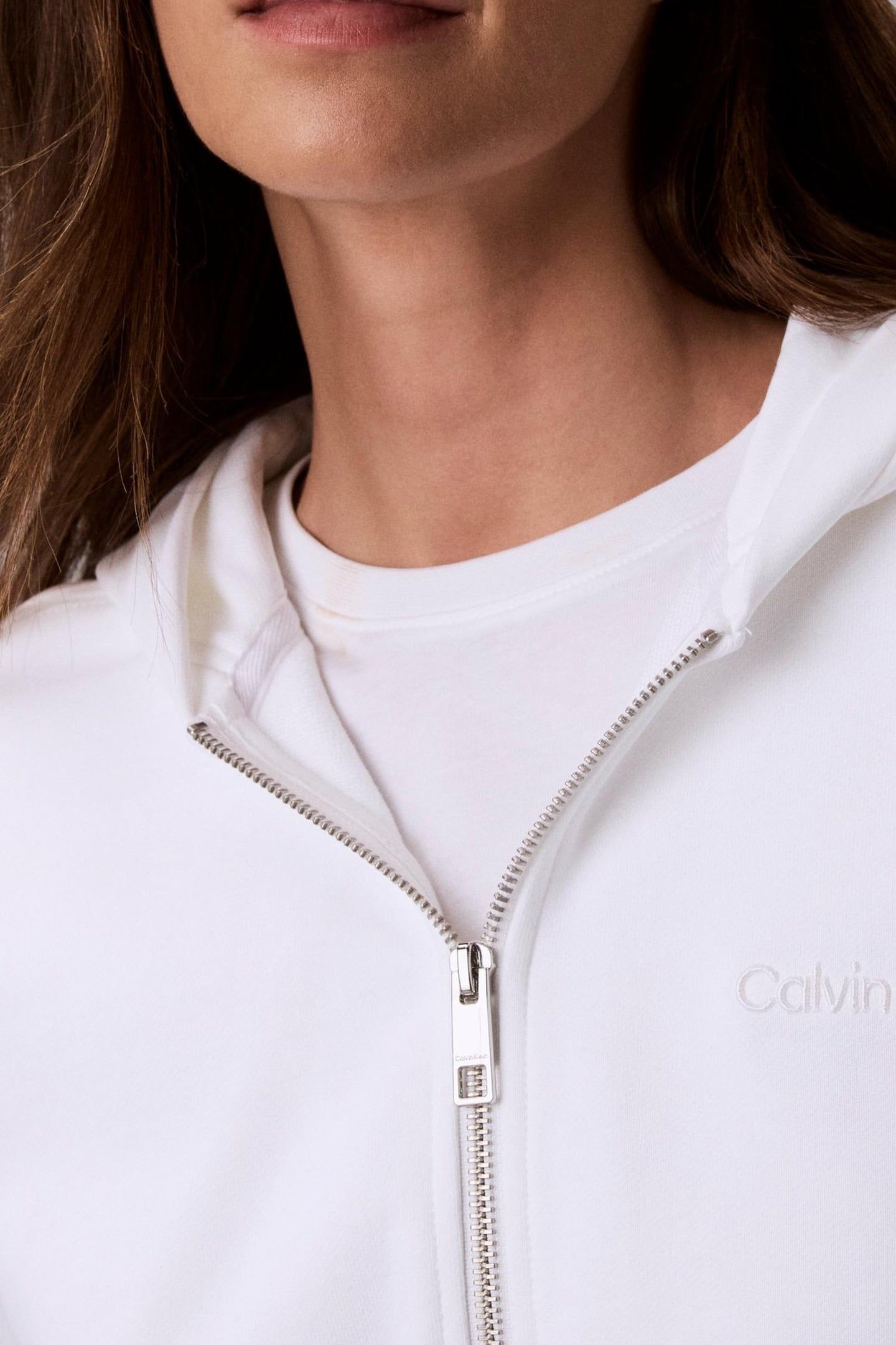 LONG SLEEVE TERRY STANDARD LOGO BRIGHT WHITE 5