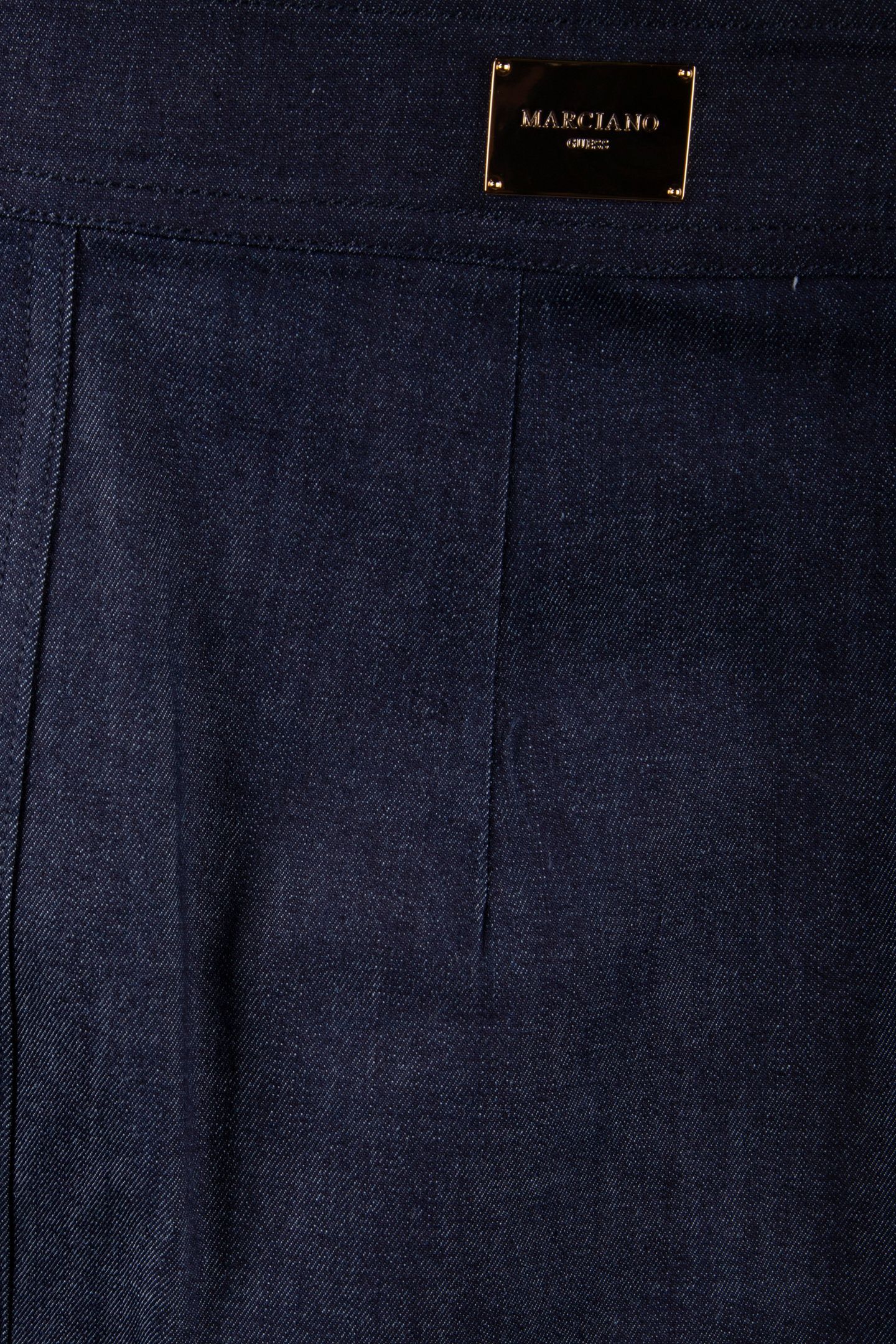 ZIPPED PENCIL MIDI S DARK WASH 5