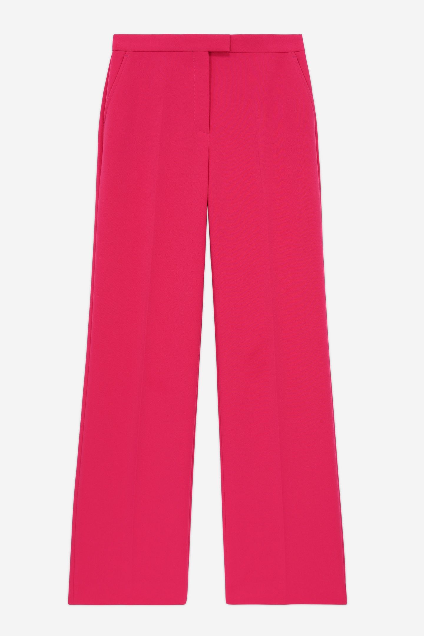 STRAIGHT-LEG SUIT TROUSERS PINK 7