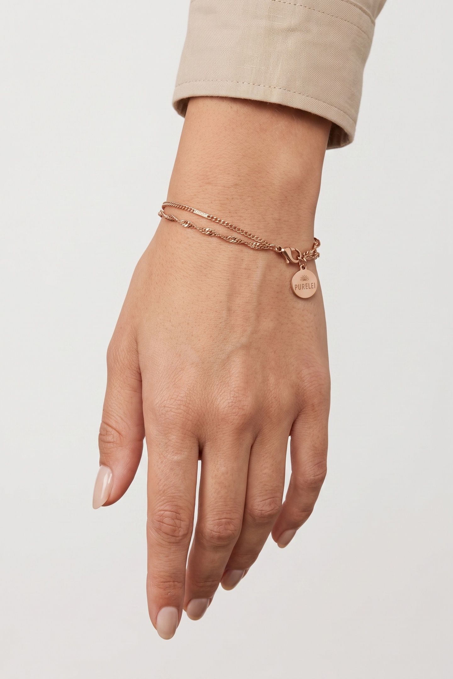 AUTHENTIC ARMBAND ROSEGOLD 1