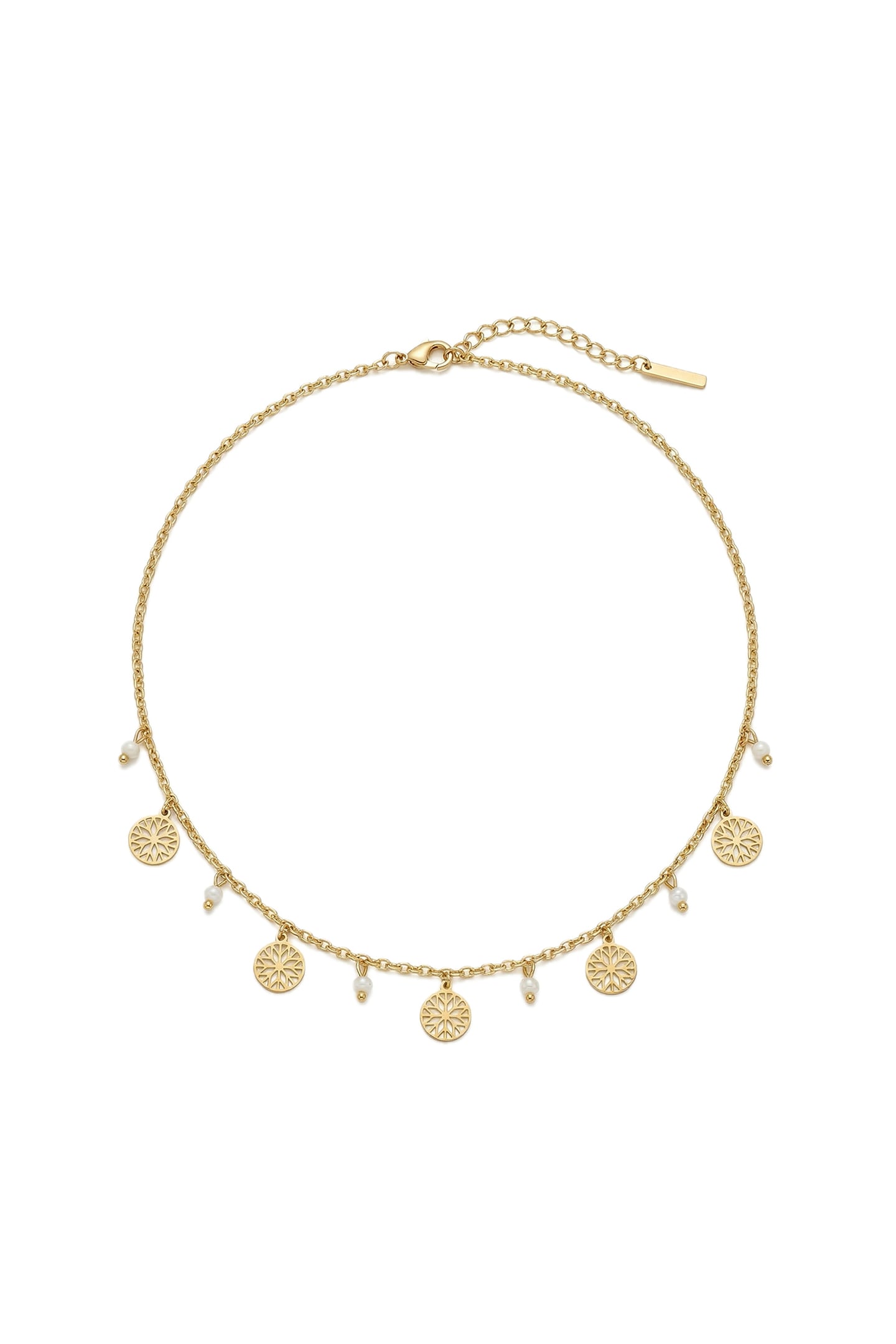 COIN NECKLACE GOLD 1