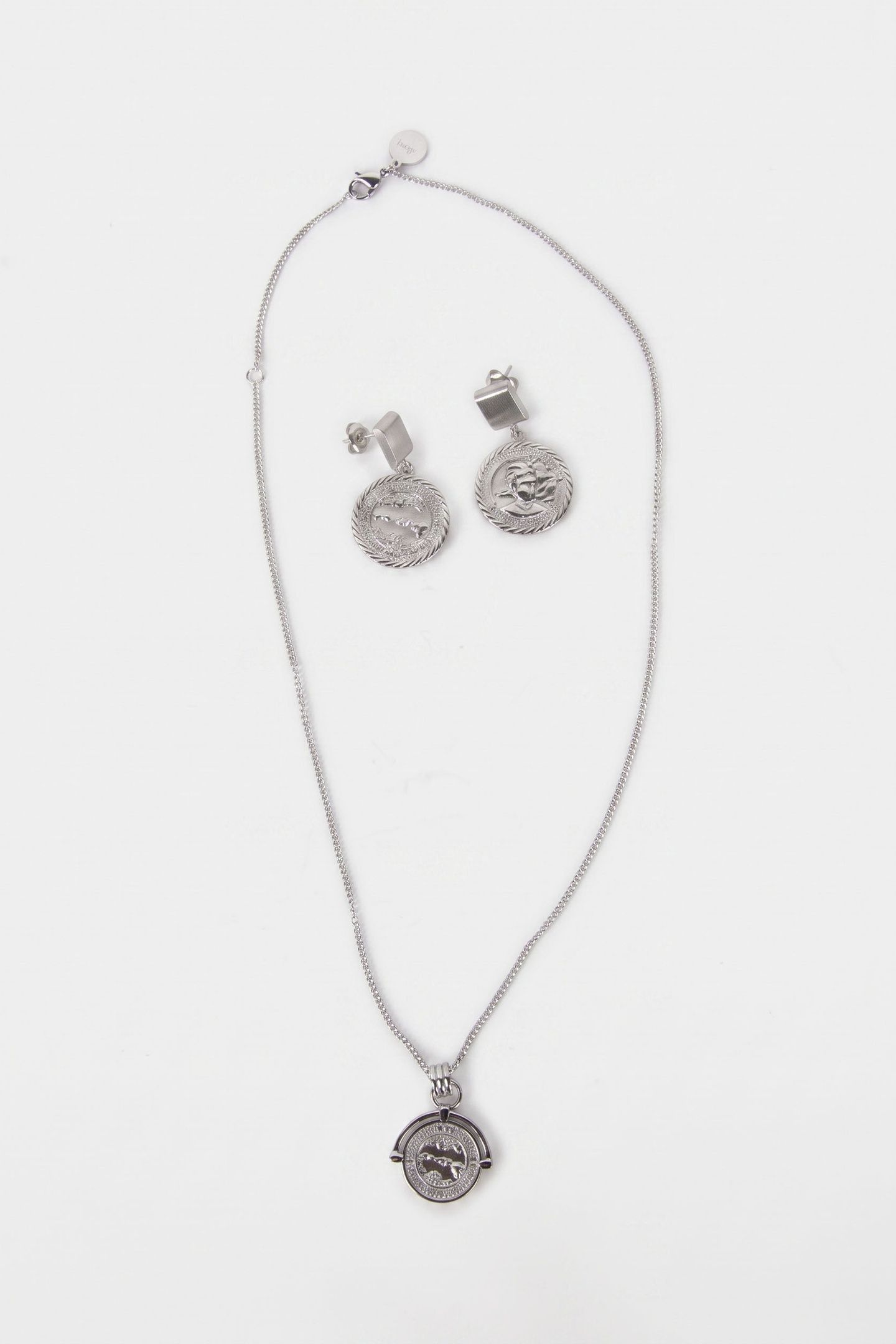 MAHINA CLUB LEI SET SILVER 3