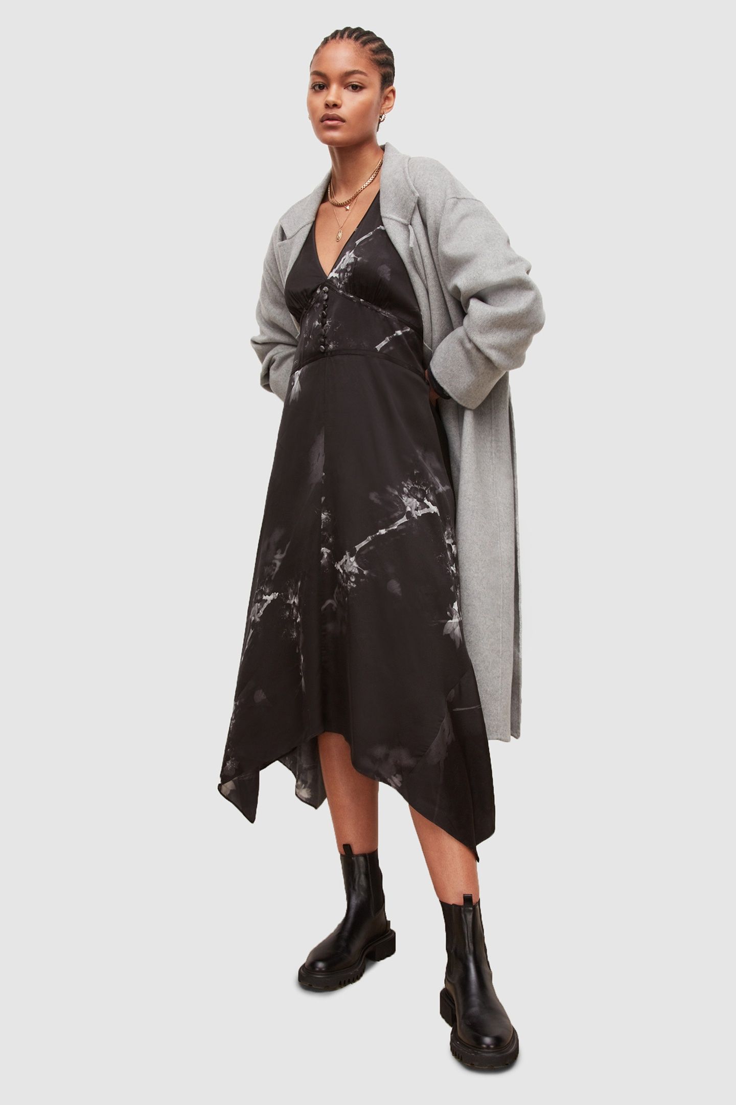 RENATA UME DRESS BLACK 1