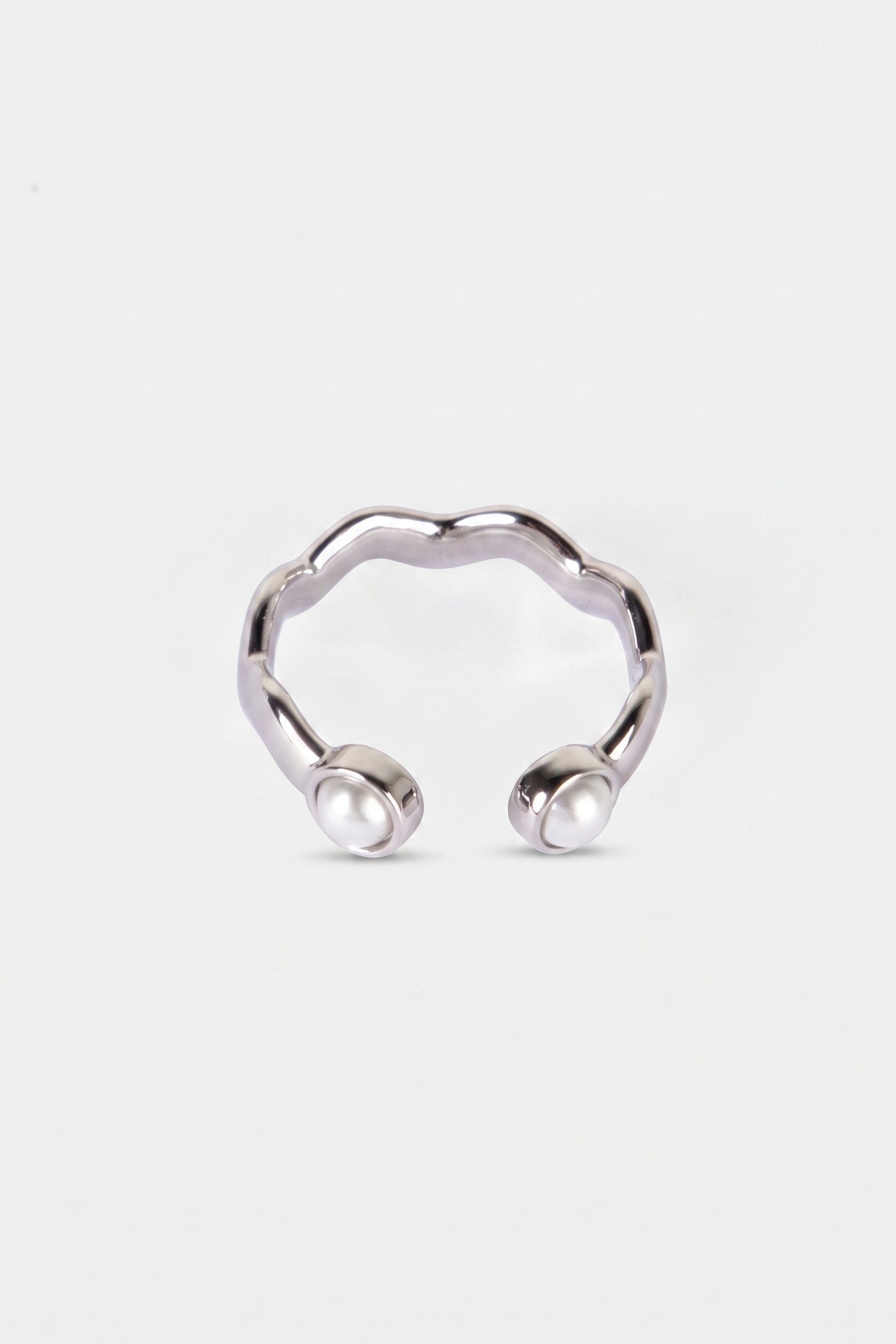 DEWDROP RING SILVER 3